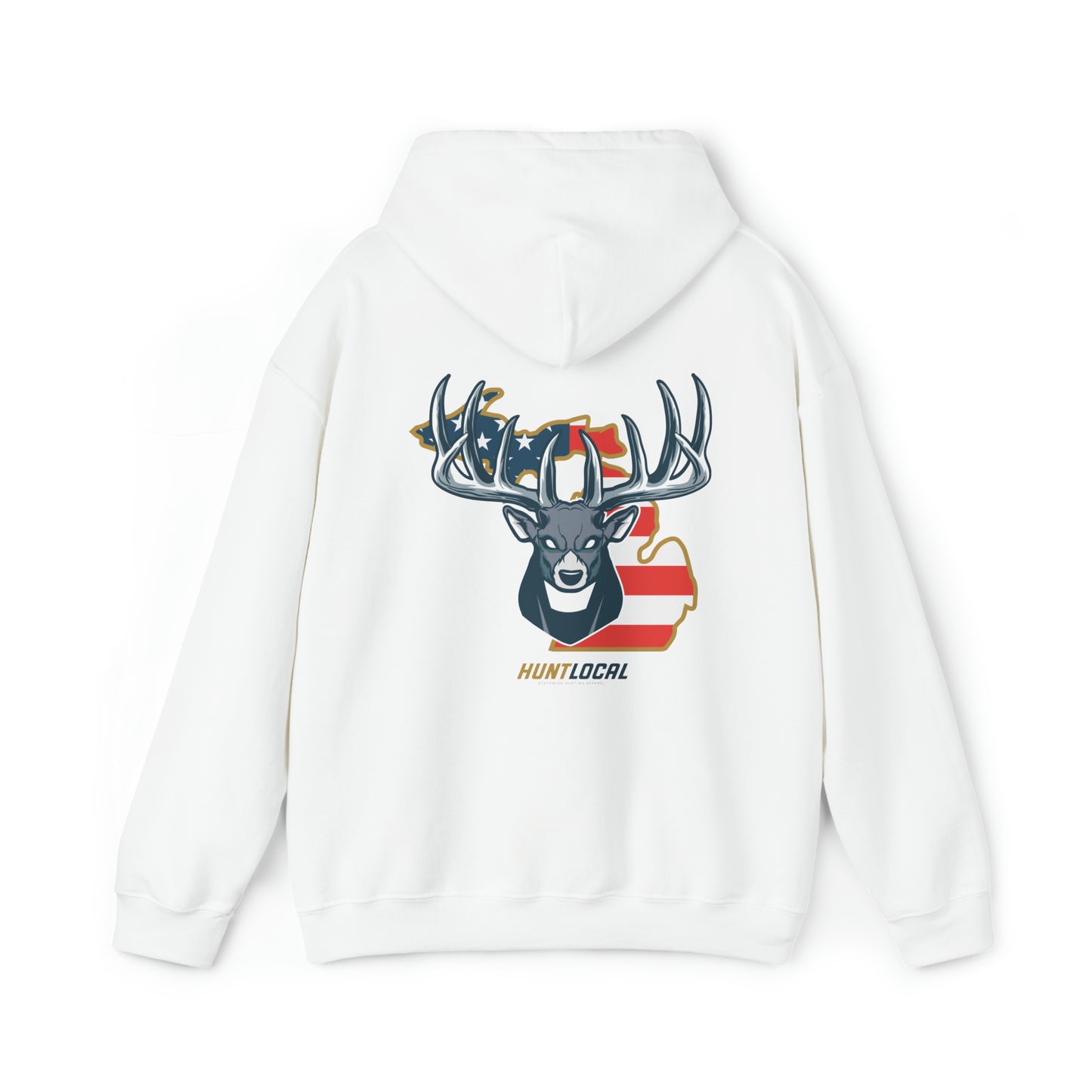 Michigan - USA Buck Hoodie (back)