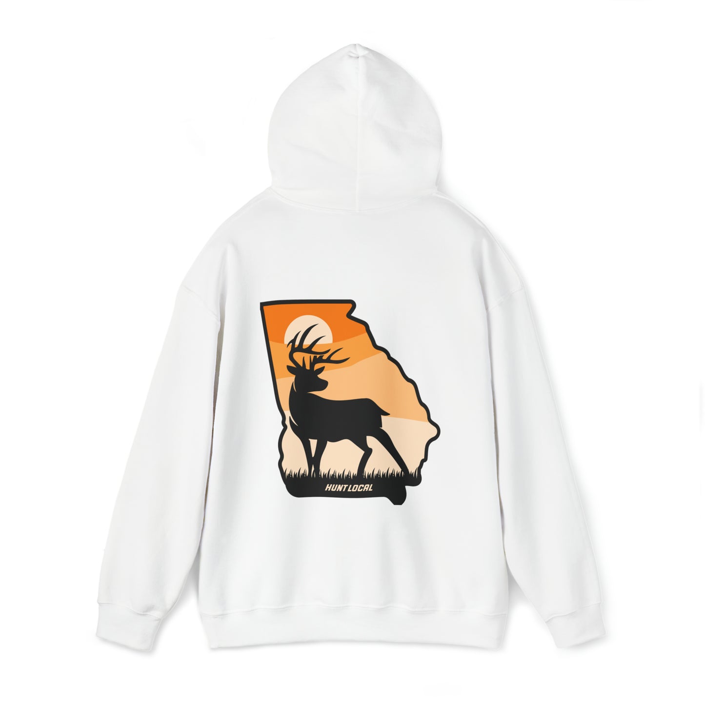 Georgia - Sunset Buck Hoodie (back)