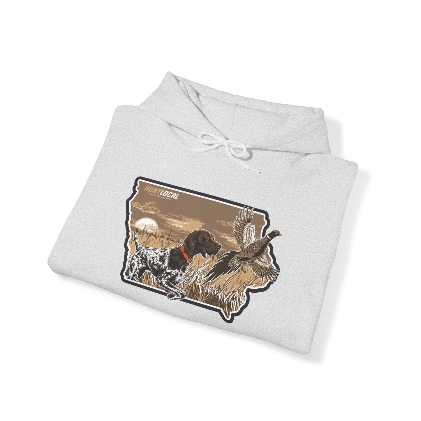 Iowa - Upland Bird Dog Hoodie
