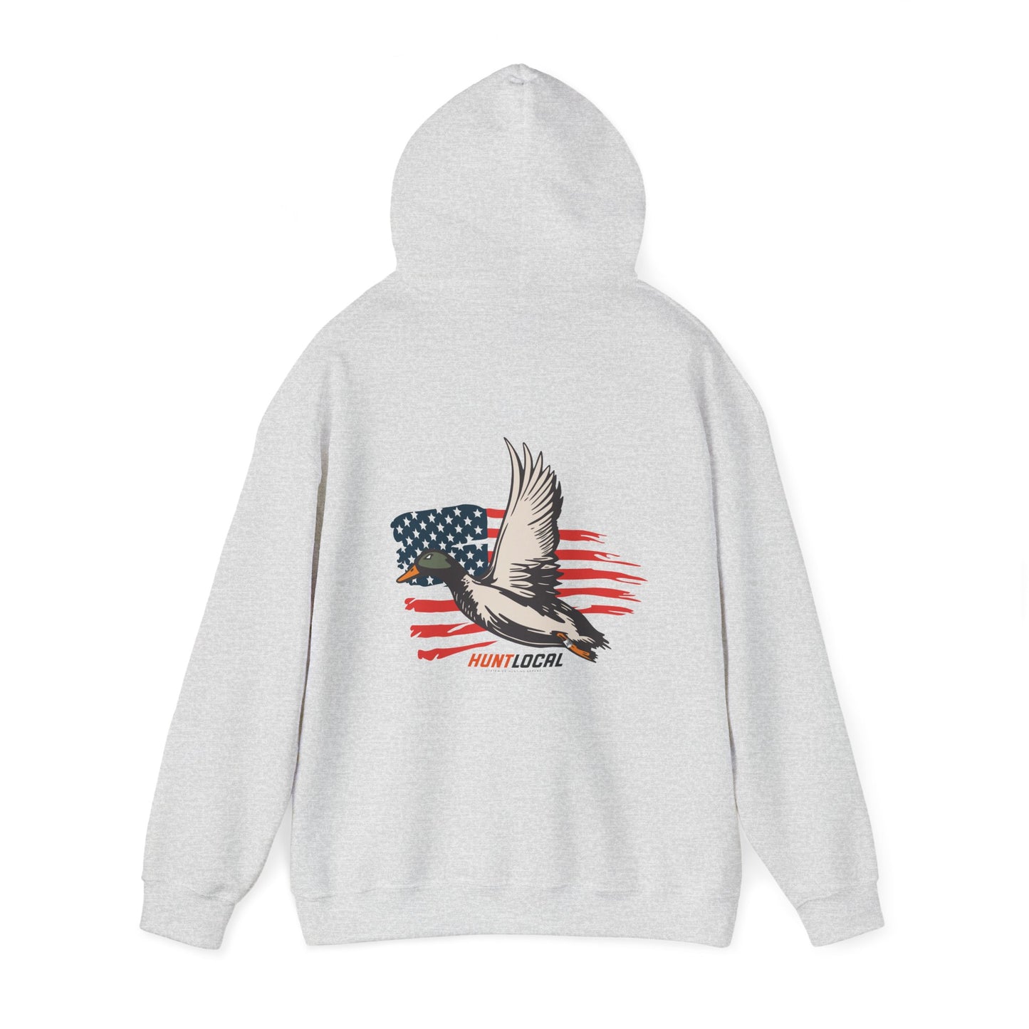 USA - Patriot Waterfowl Distressed Hoodie (back)