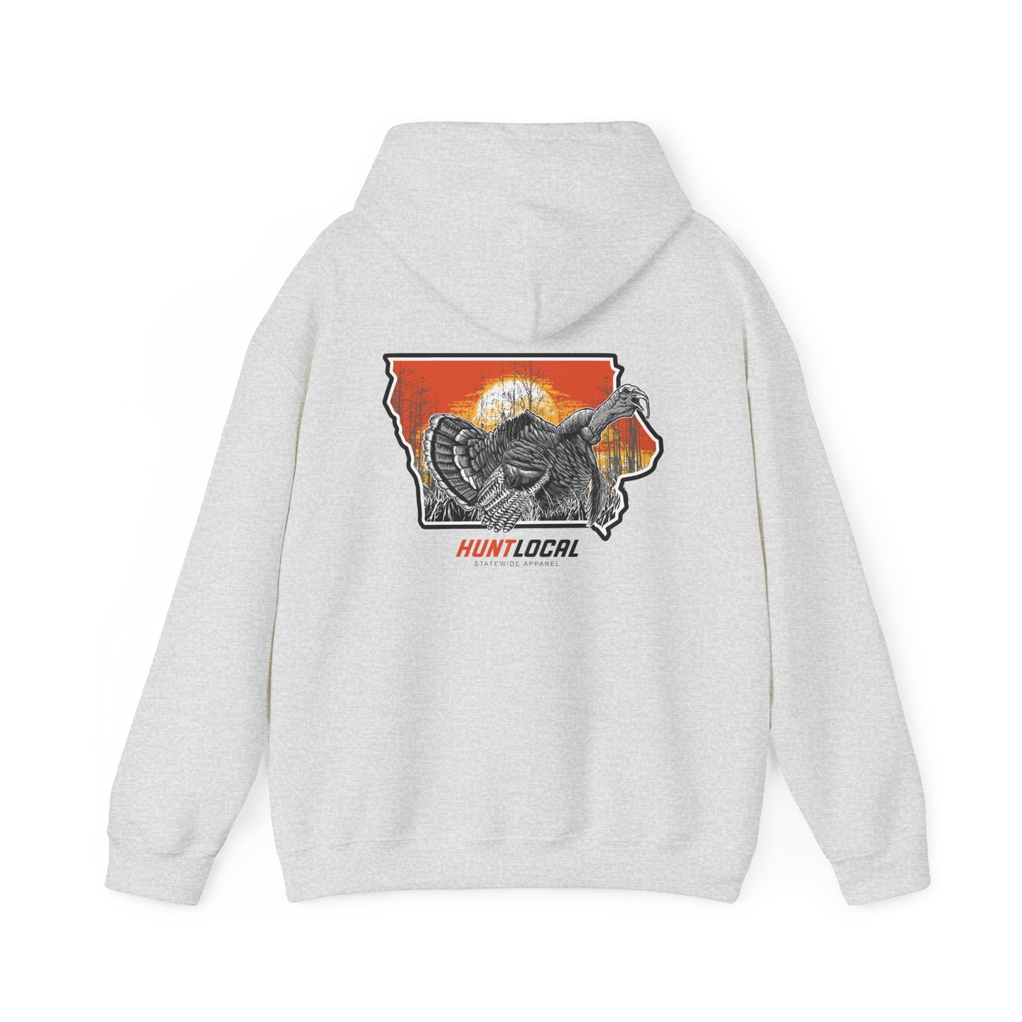 Iowa - Sunrise Turkey Hoodie (back)