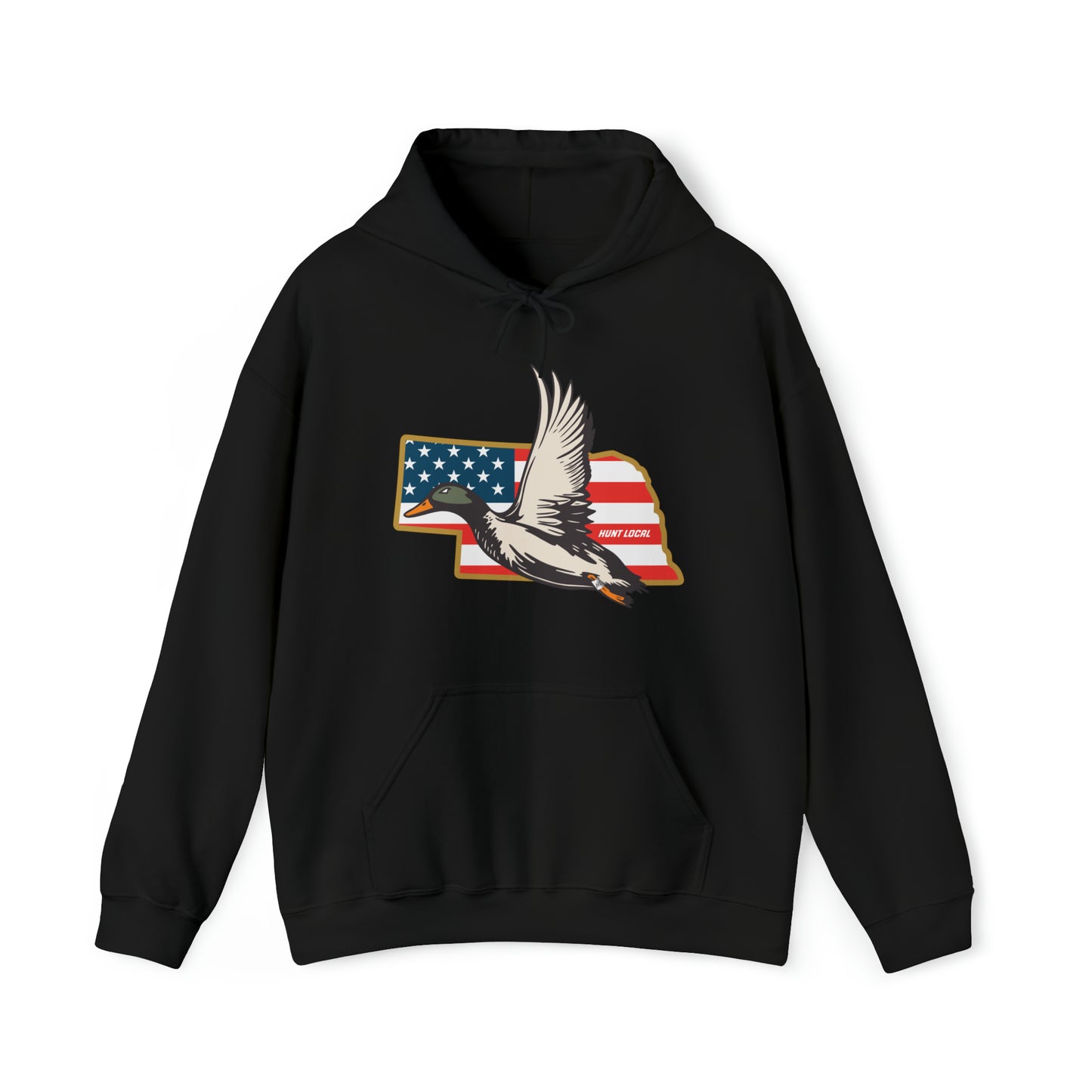 Nebraska - USA Waterfowl Hoodie