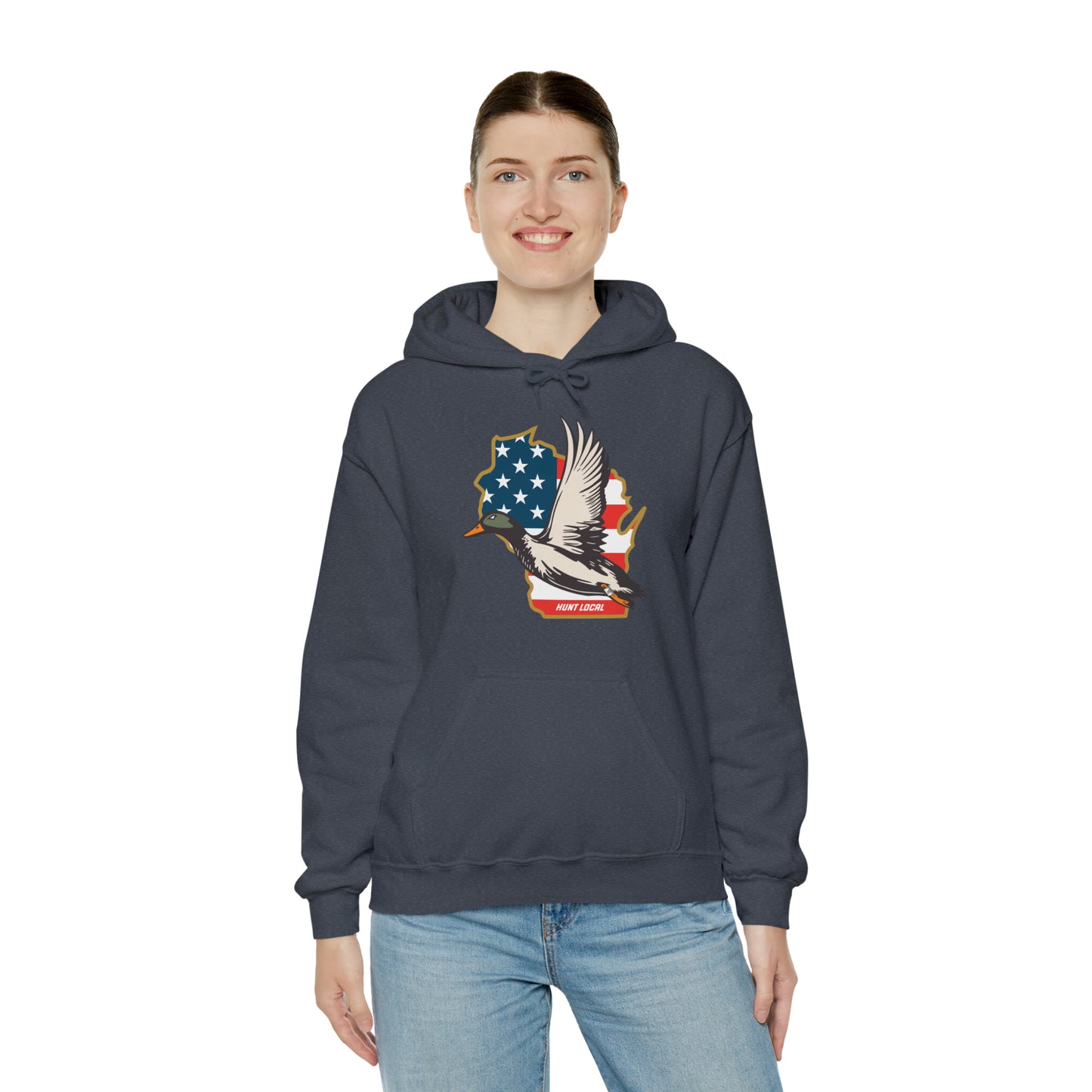 Wisconsin - USA Waterfowl Hoodie