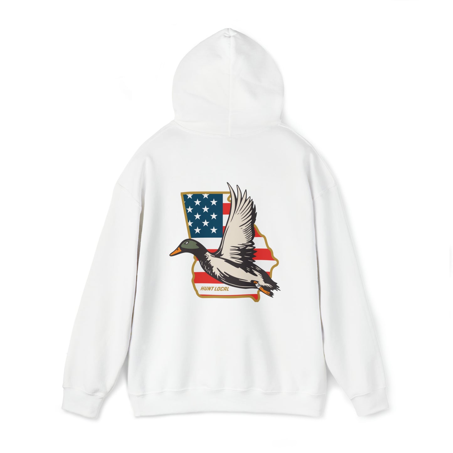 Georgia - USA Waterfowl Hoodie (back)