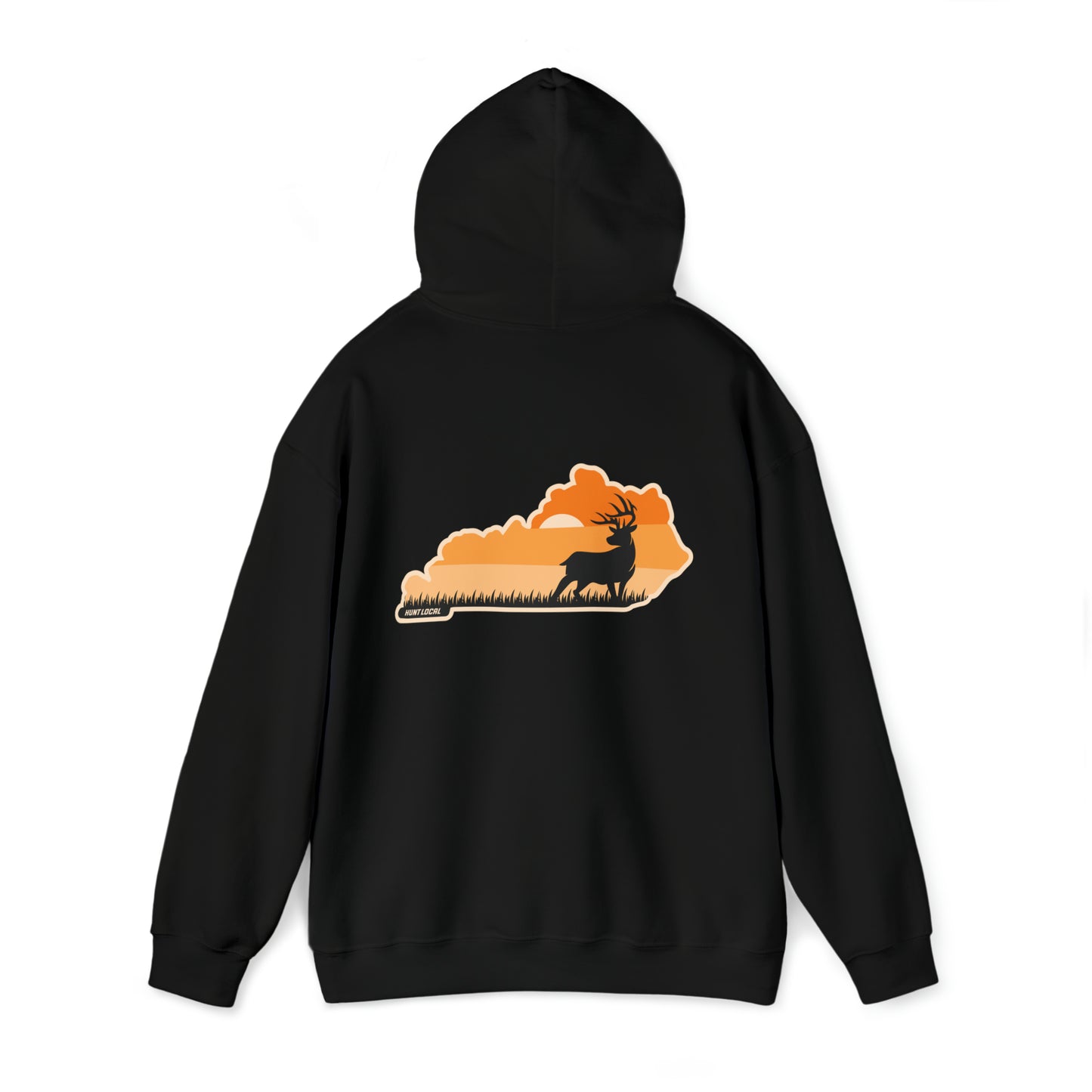 Kentucky - Sunset Buck Hoodie (back)