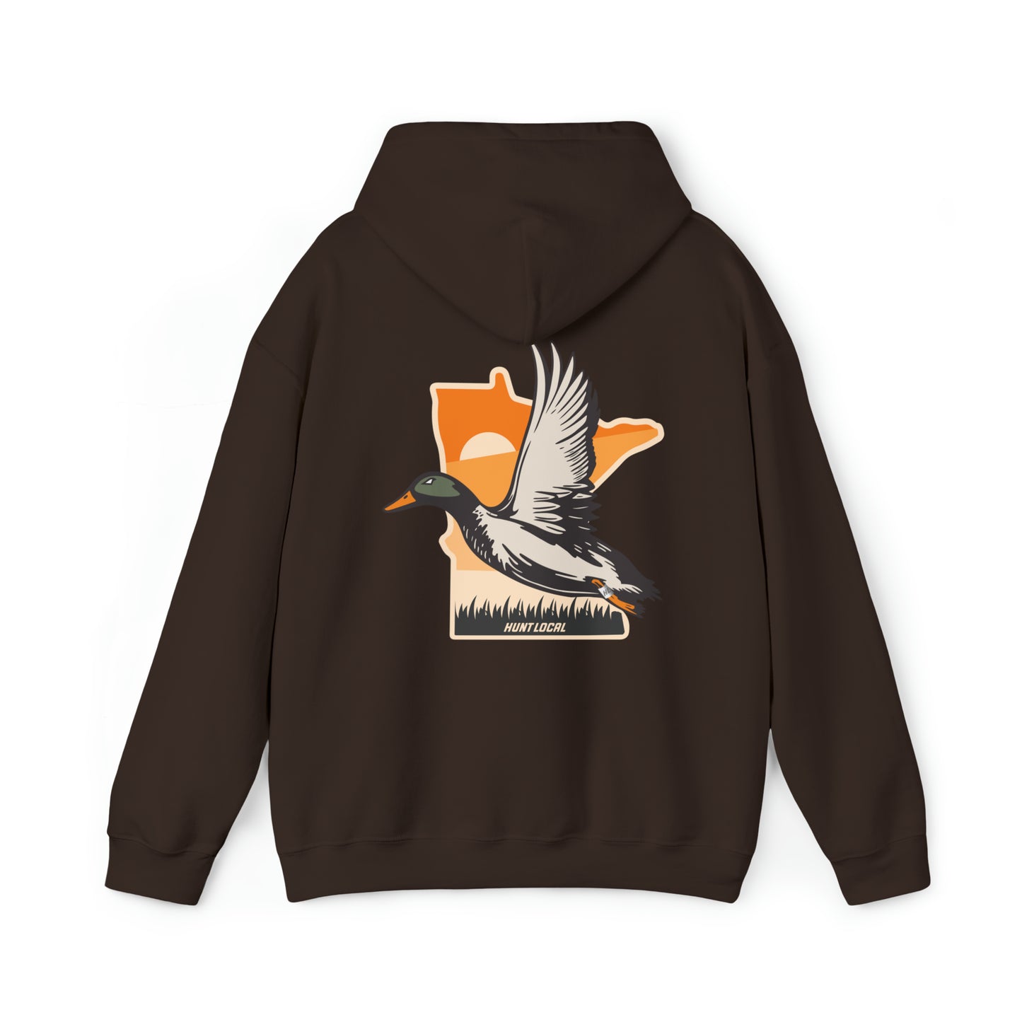Minnesota - Sunset Waterfowl Hoodie (back)