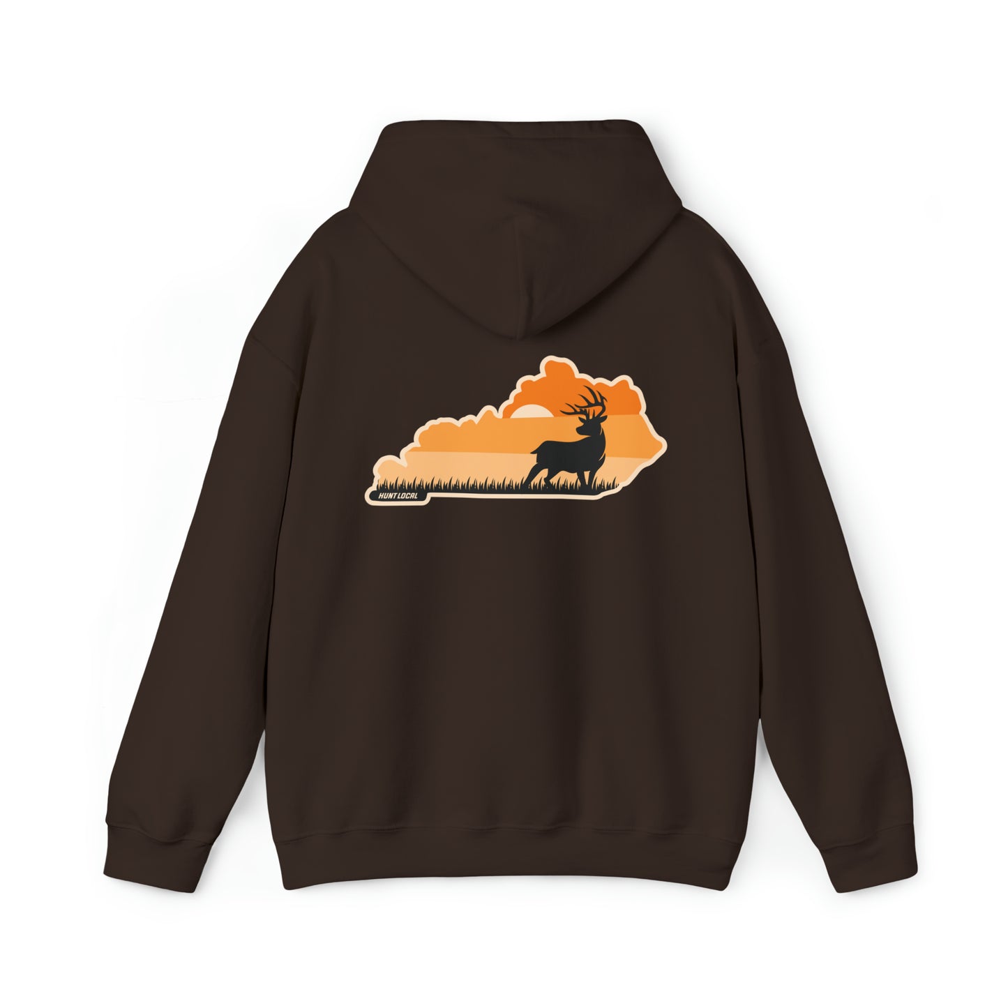 Kentucky - Sunset Buck Hoodie (back)