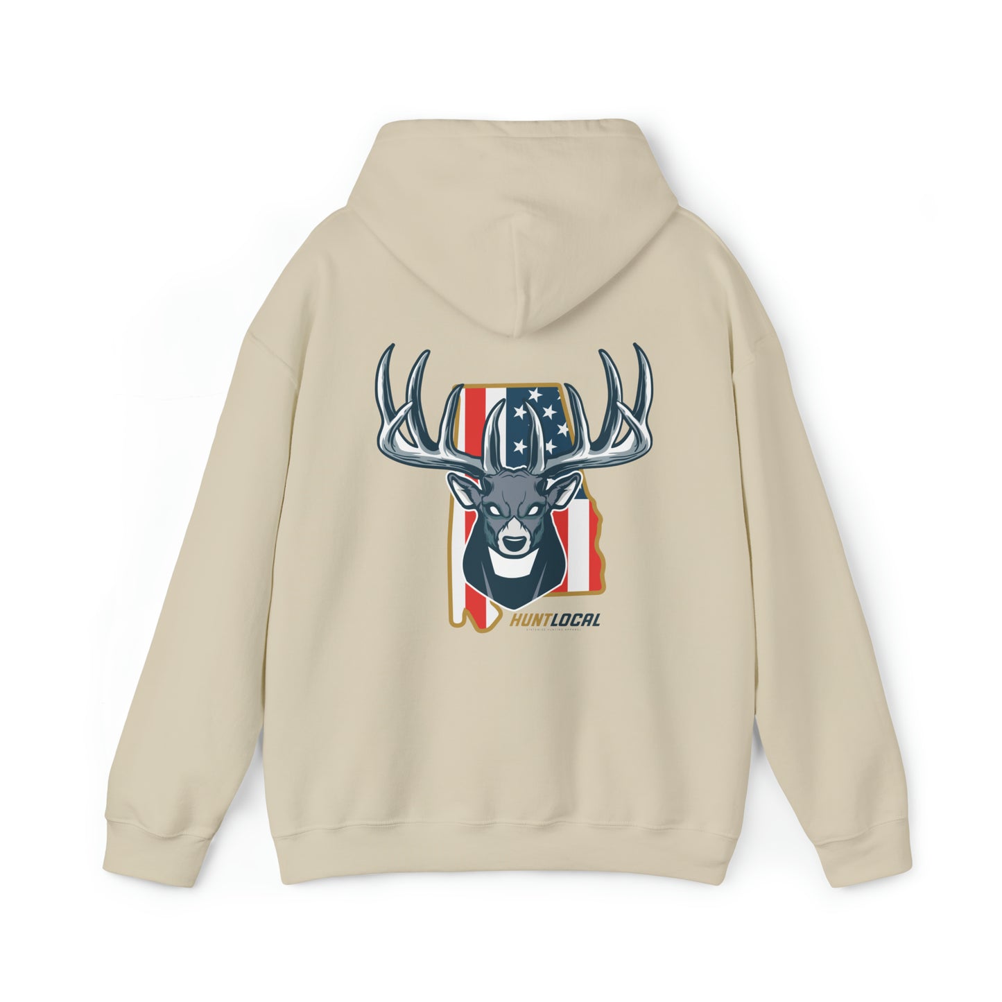 Alabama - USA Buck Hoodie (back)
