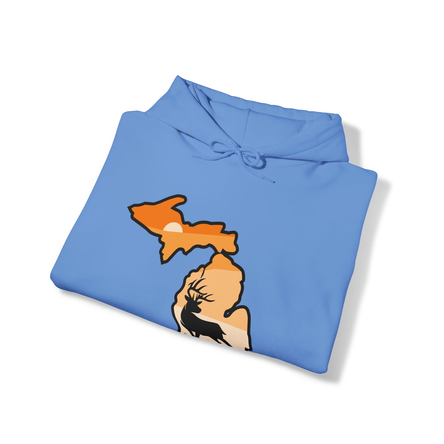 Michigan - Sunset Buck Hoodie