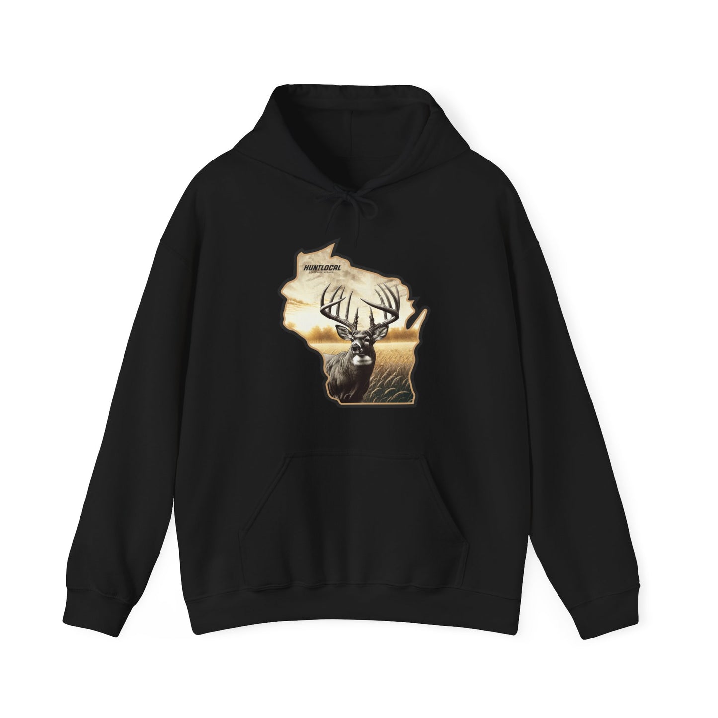Wisconsin - Whitetail Buck Hoodie