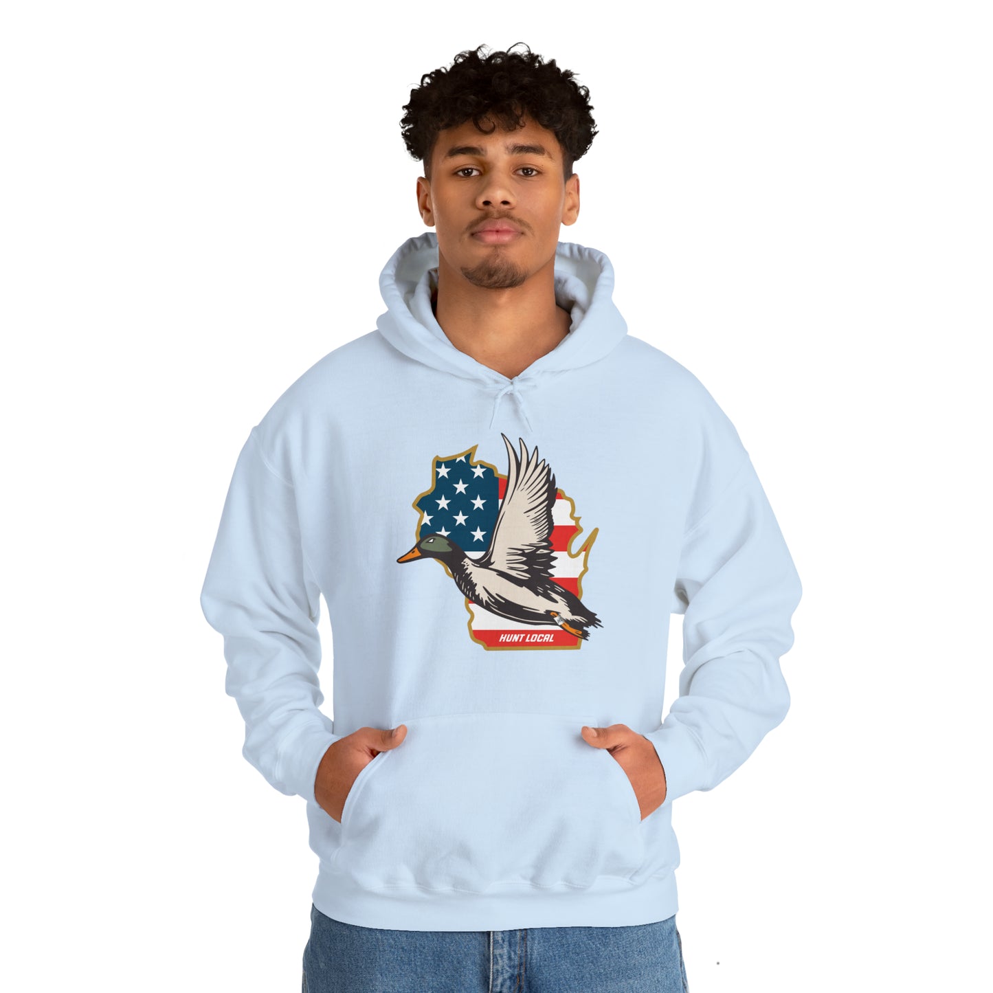 Wisconsin - USA Waterfowl Hoodie