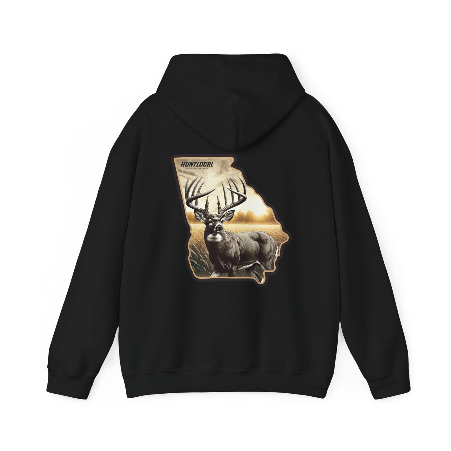 Georgia - Whitetail Buck Hoodie (back)