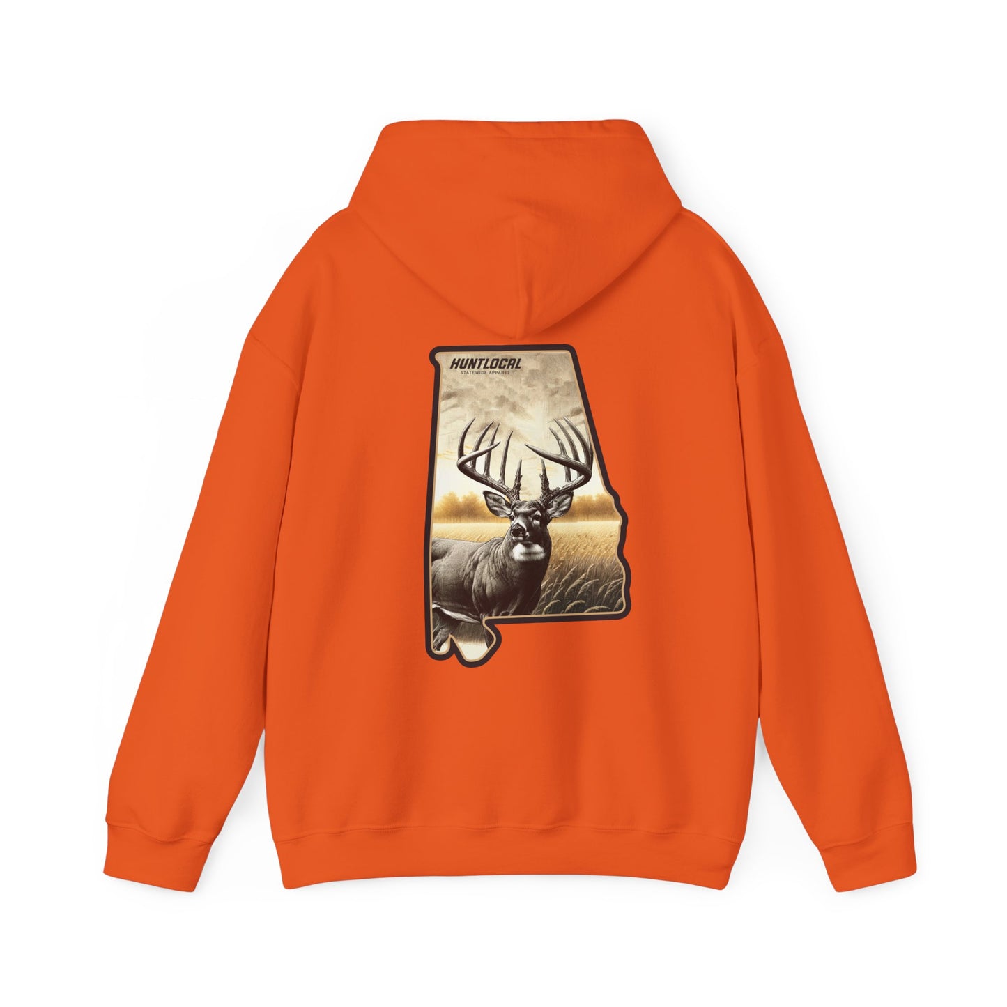 Alabama - Whitetail Buck Hoodie (back)