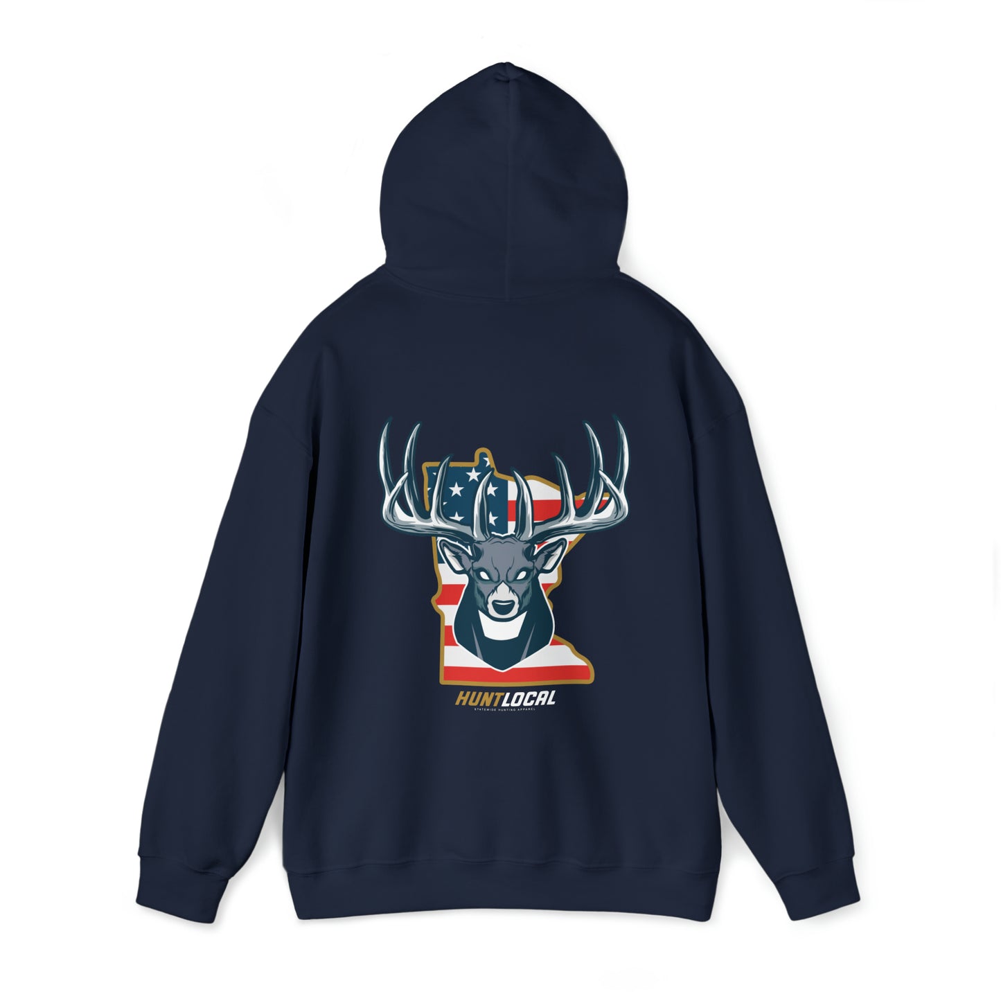 Minnesota - USA Buck Hoodie (back)