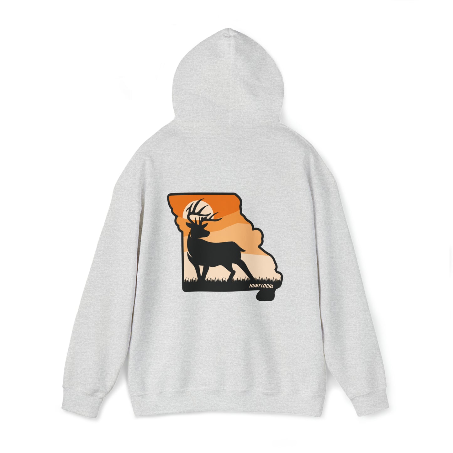 Missouri - Sunset Buck Hoodie (back)