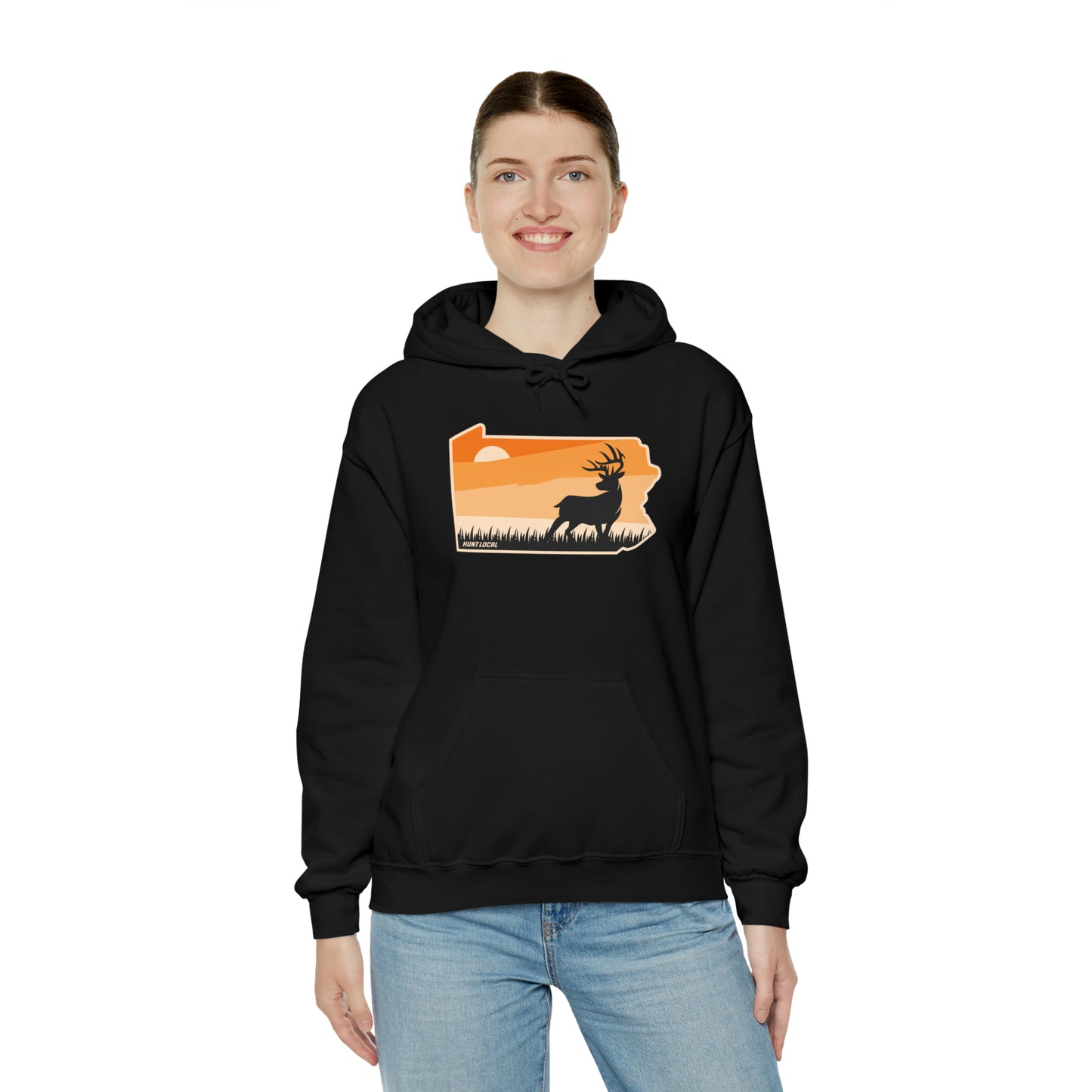 Pennsylvania - Sunset Buck Hoodie