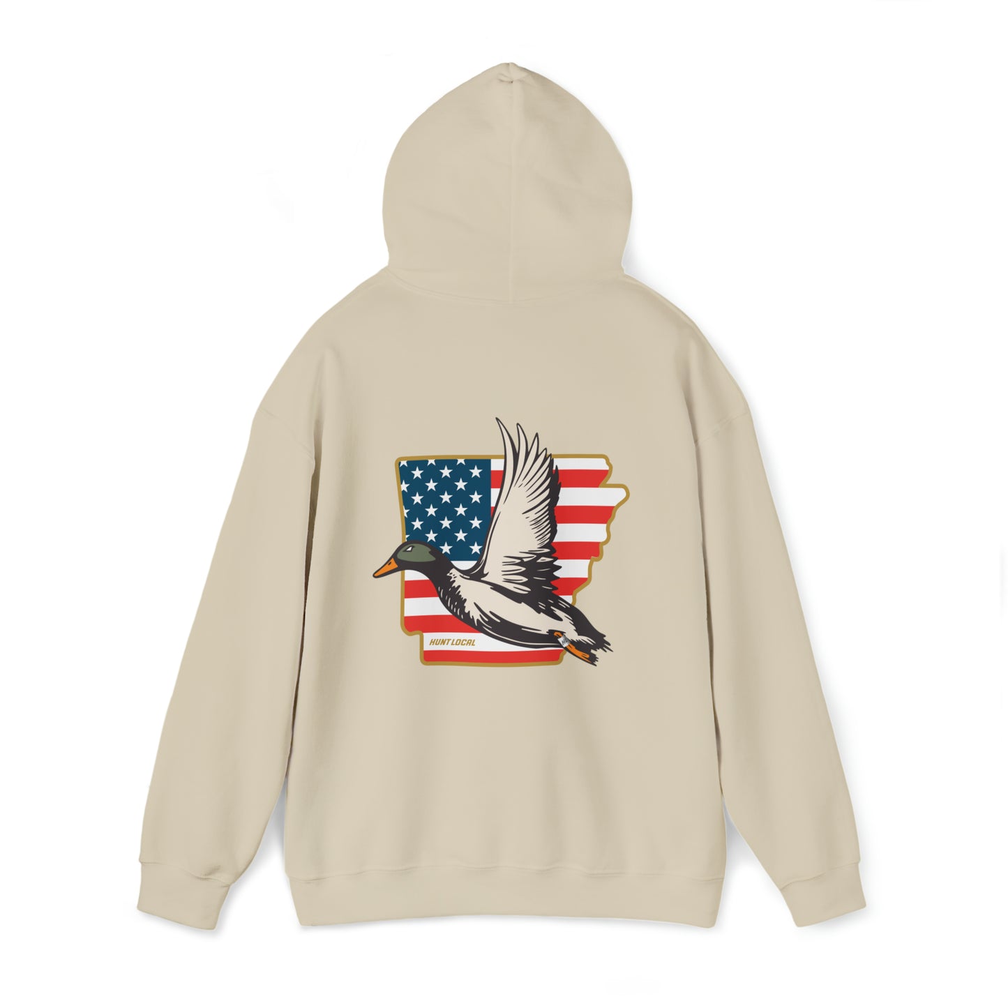 Arkansas - USA Waterfowl Hoodie (back)