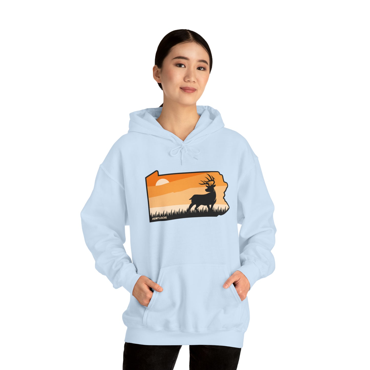 Pennsylvania - Sunset Buck Hoodie