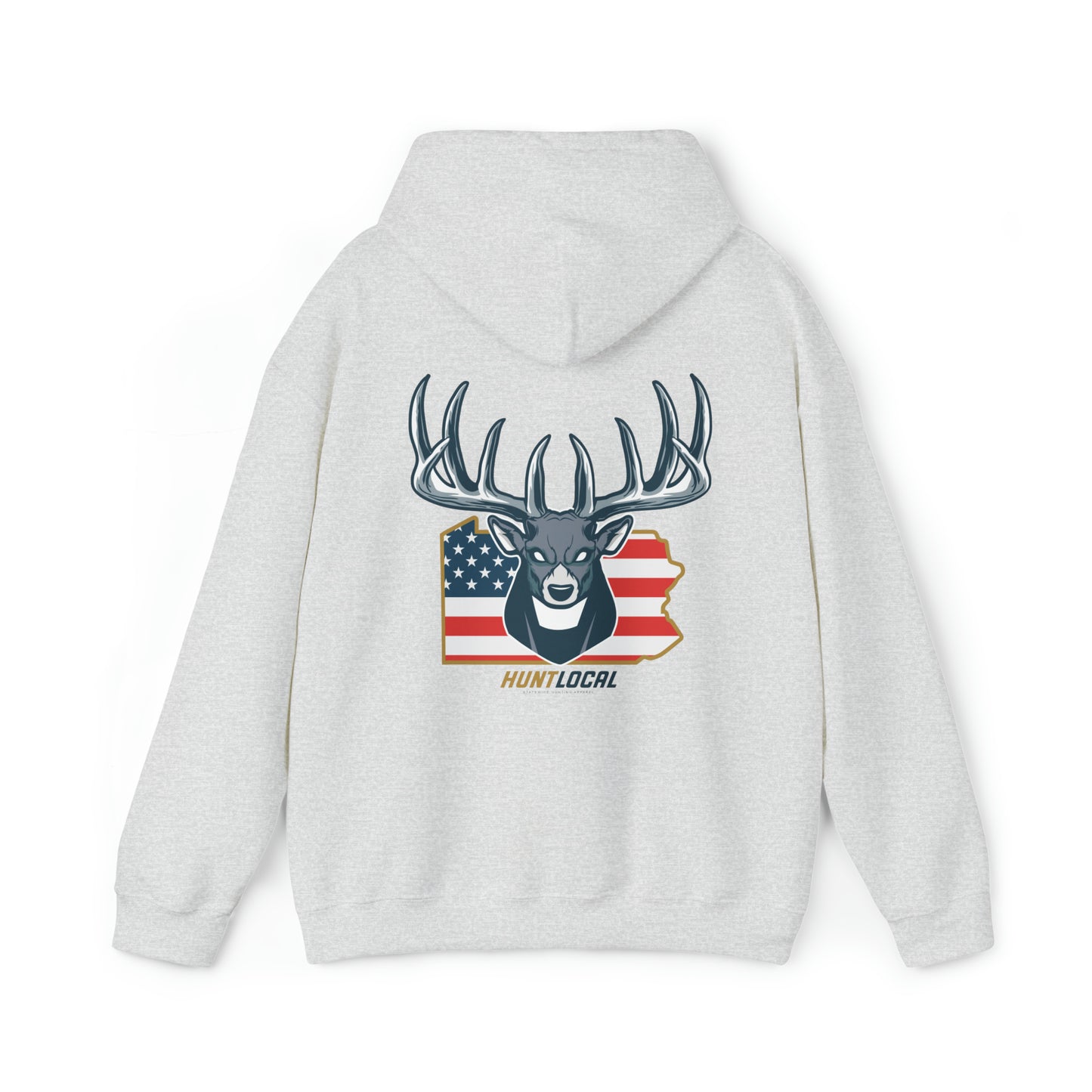 Pennsylvania - USA Buck Hoodie (back)