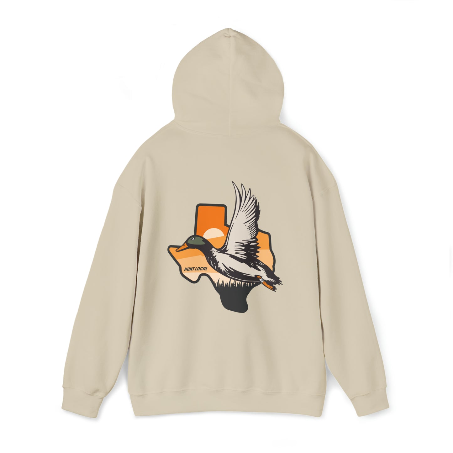 Texas - Sunset Waterfowl Hoodie (back)