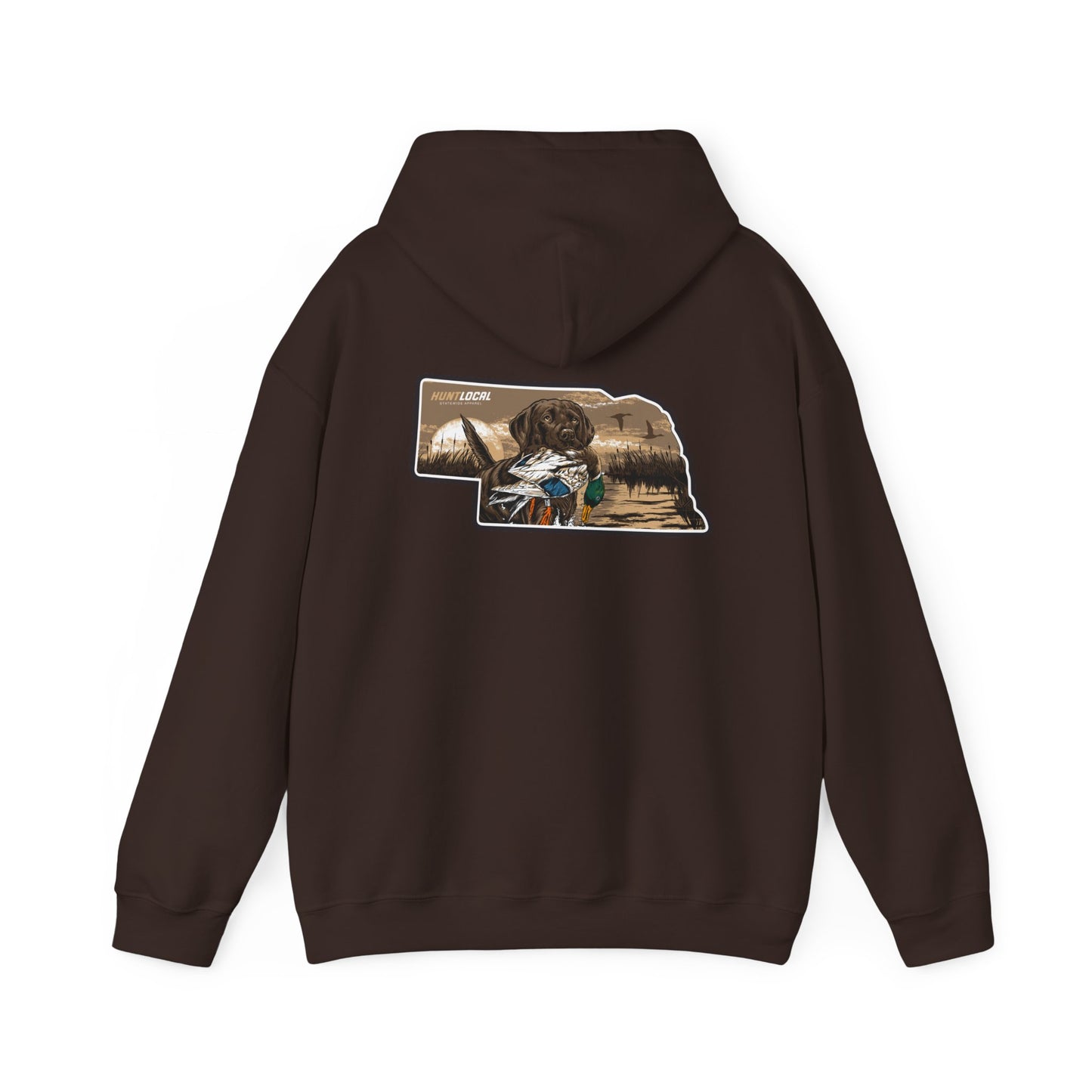 Nebraska - Waterfowl Lab Hoodie (back)
