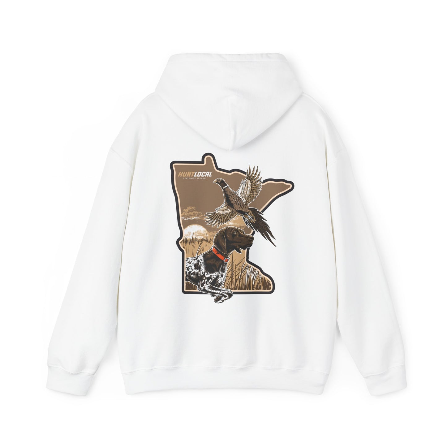 Minnesota - Upland Bird Dog Hoodie (back)