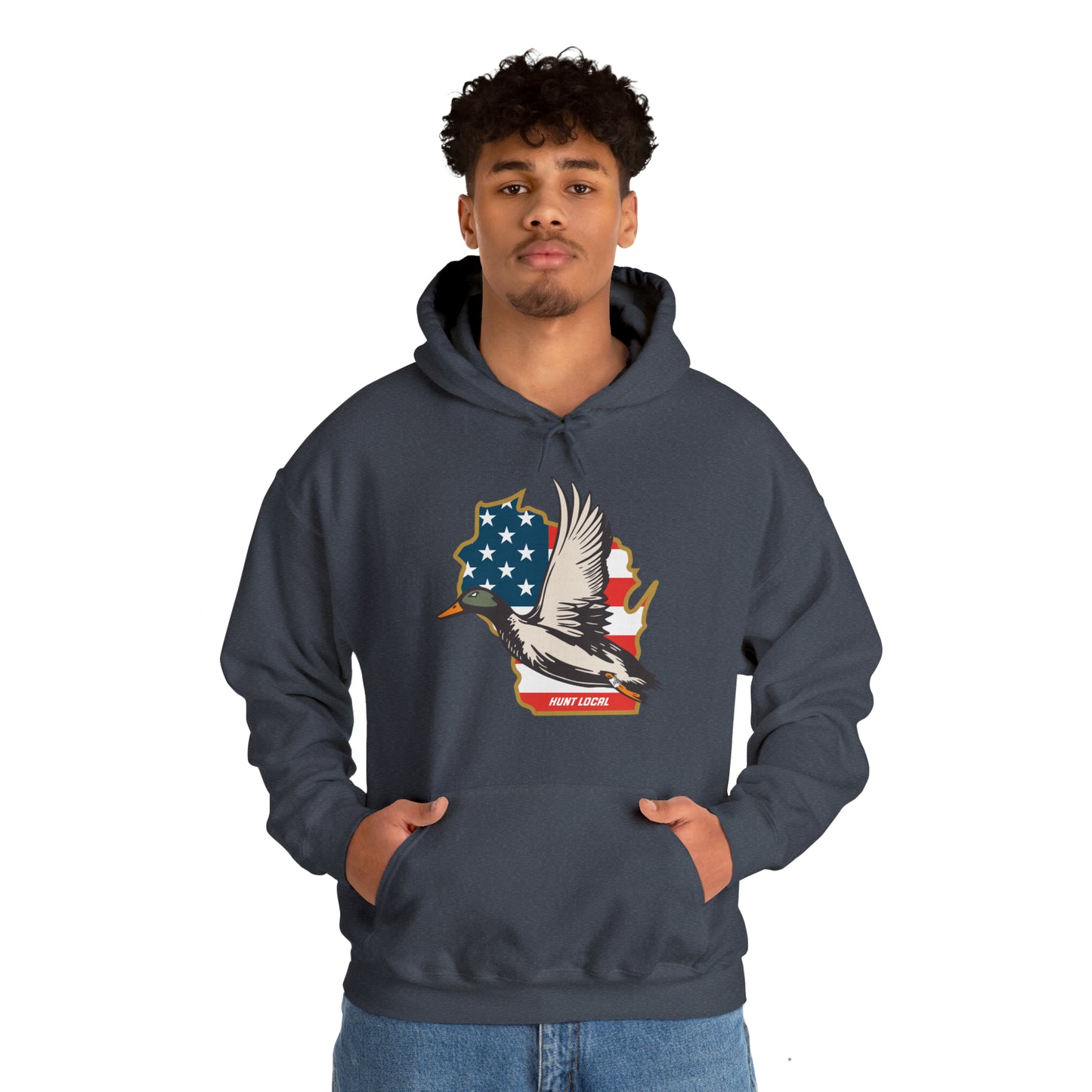 Wisconsin - USA Waterfowl Hoodie