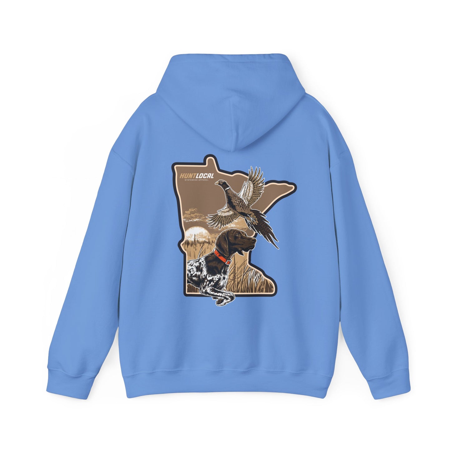 Minnesota - Upland Bird Dog Hoodie (back)