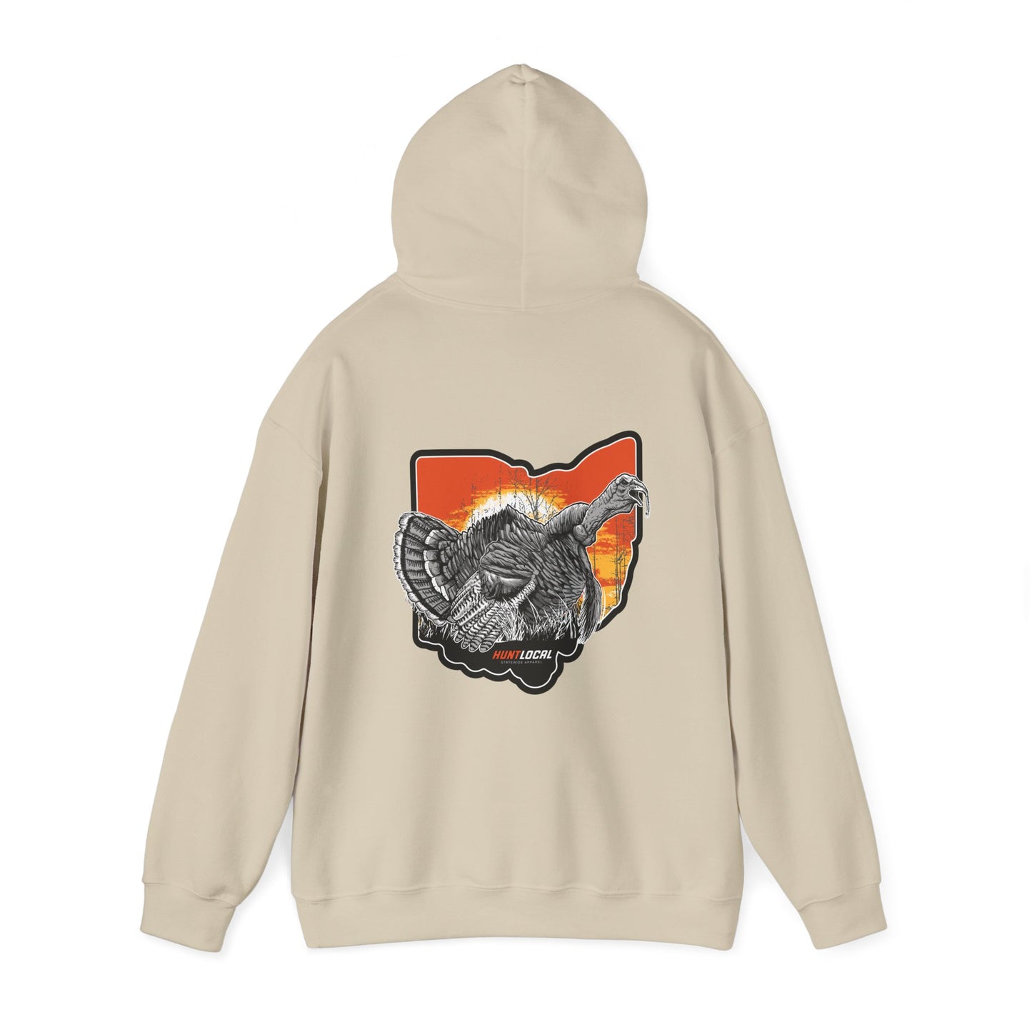 Ohio - Sunrise Turkey Hoodie (back)