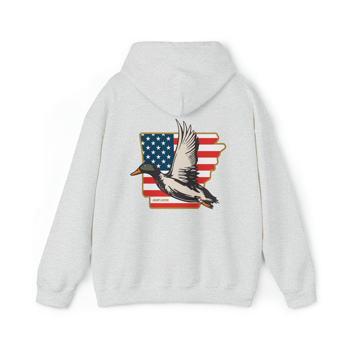 Arkansas - USA Waterfowl Hoodie (back)