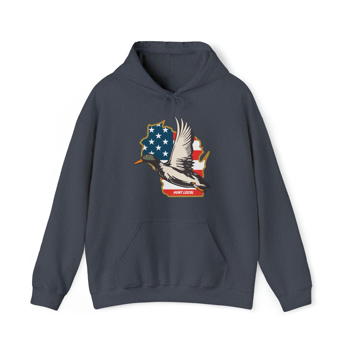 Wisconsin - USA Waterfowl Hoodie