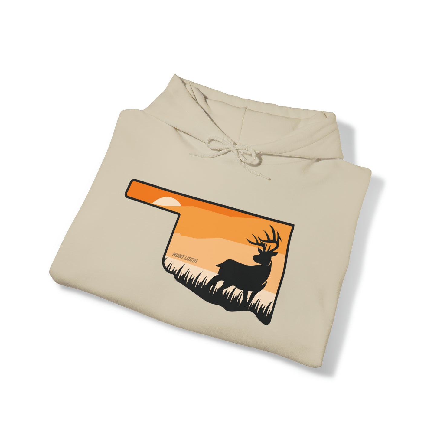Oklahoma - Sunset Buck Hoodie