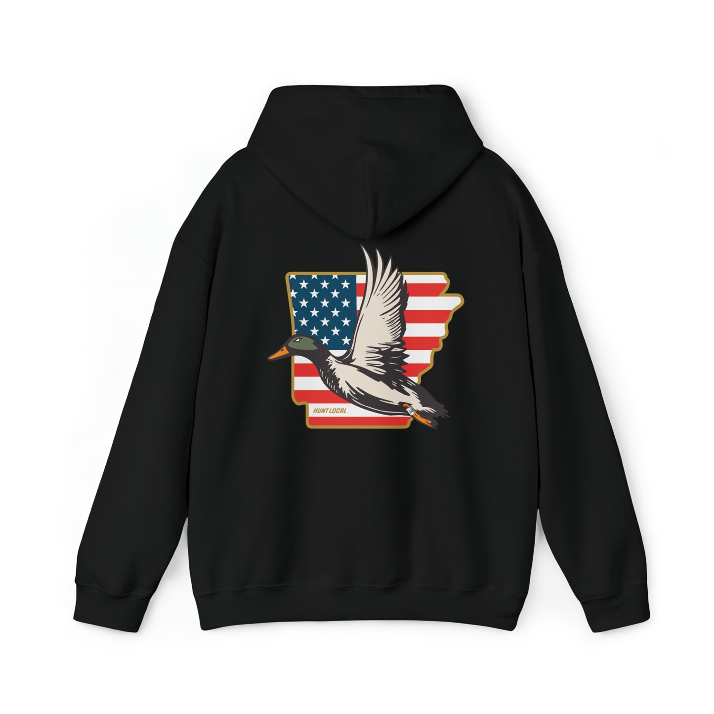 Arkansas - USA Waterfowl Hoodie (back)