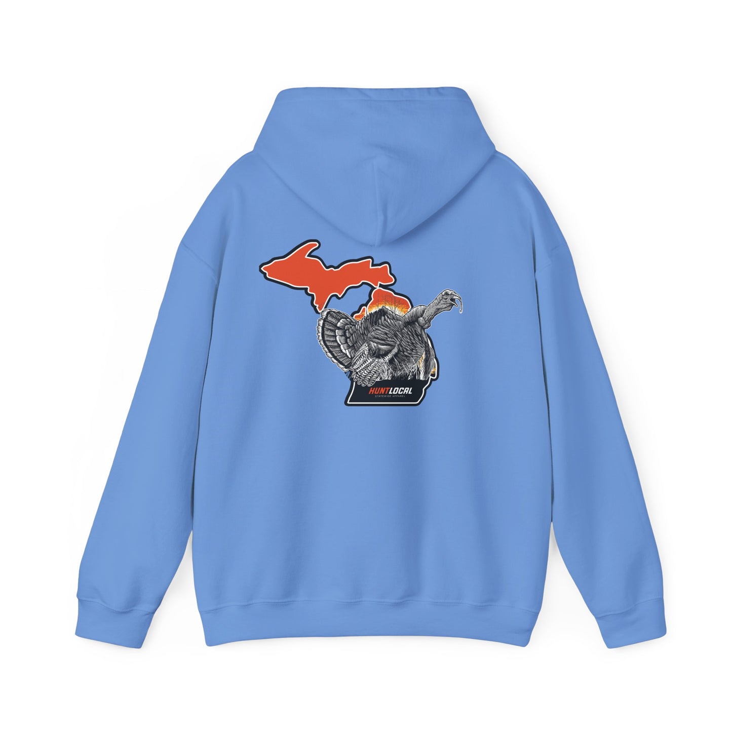 Michigan - Sunrise Turkey Hoodie (back)