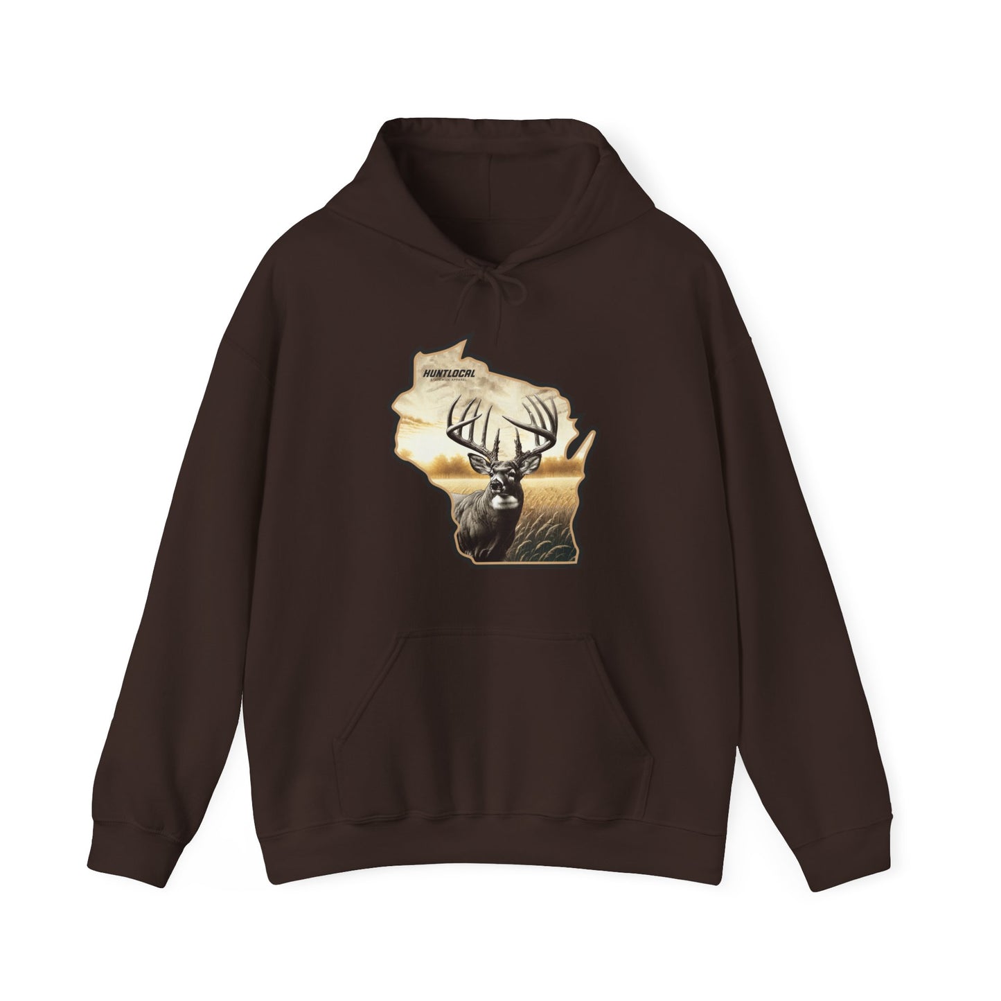 Wisconsin - Whitetail Buck Hoodie