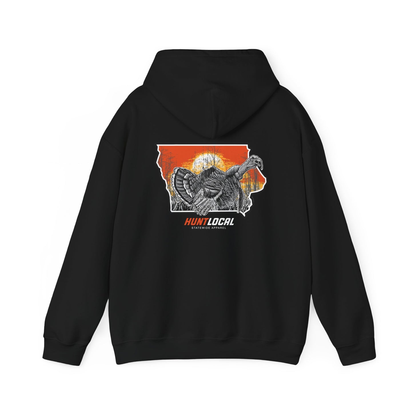 Iowa - Sunrise Turkey Hoodie (back)