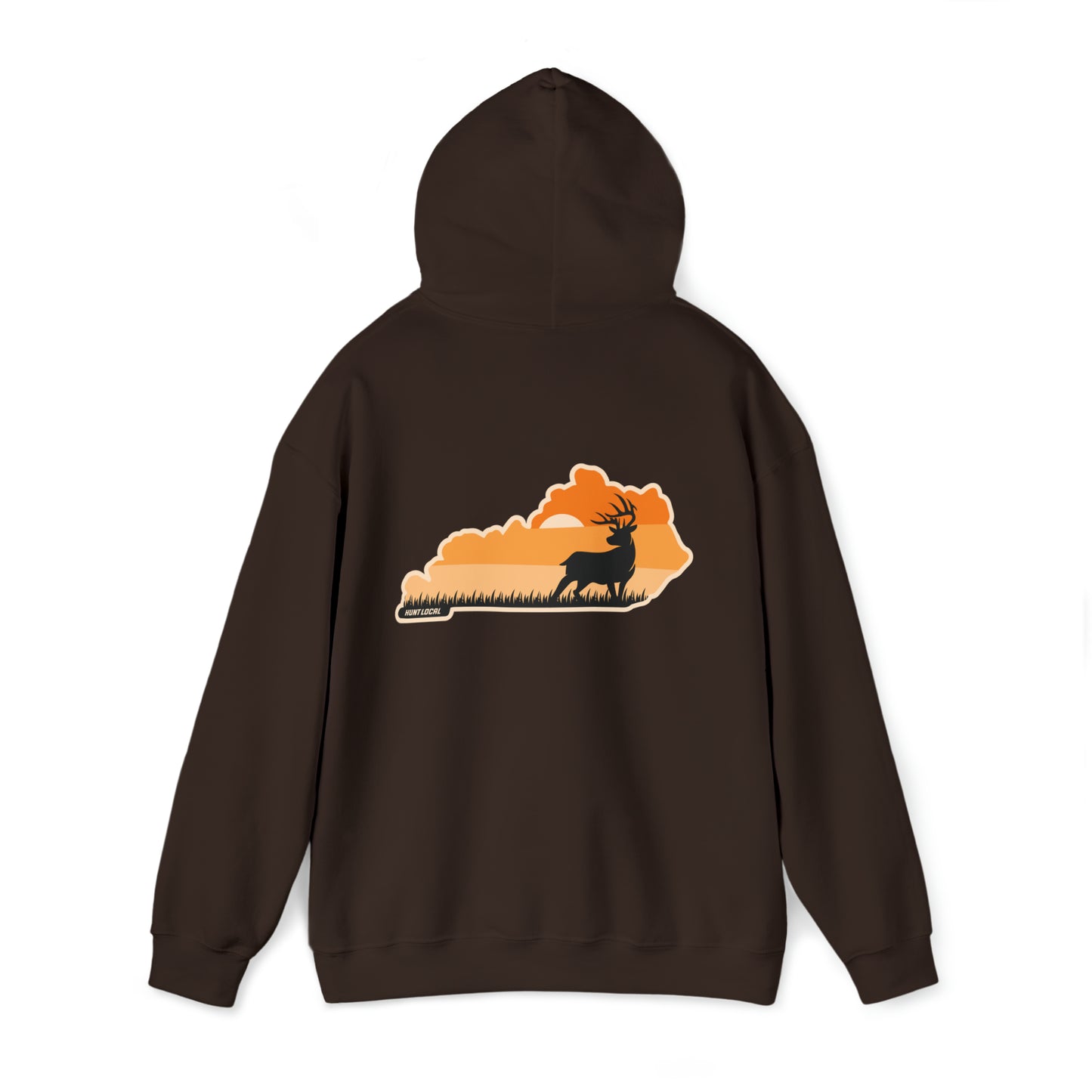 Kentucky - Sunset Buck Hoodie (back)