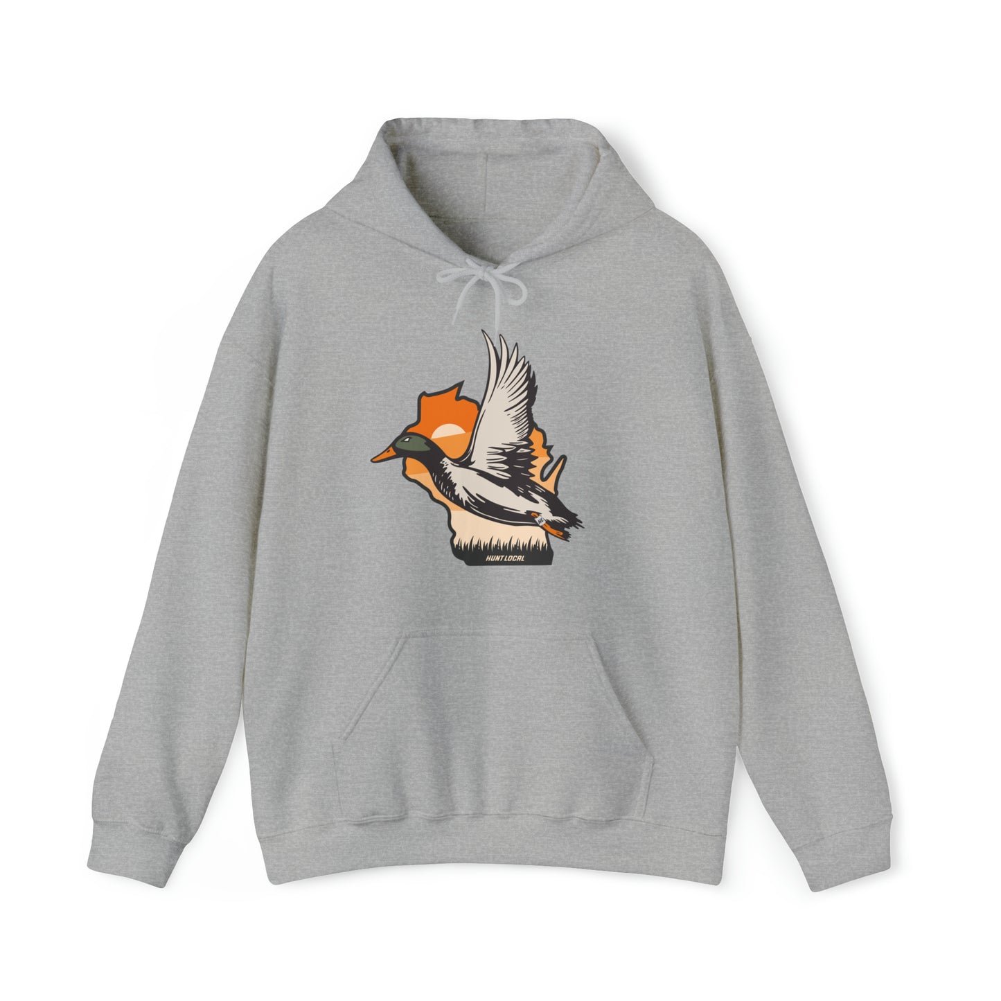 Wisconsin - Hunt Local Waterfowl Hoodie
