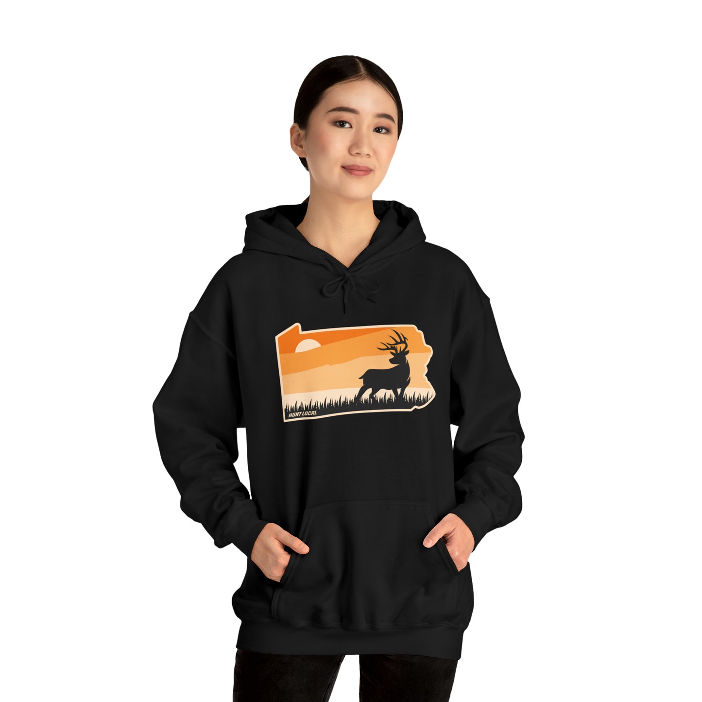 Pennsylvania - Sunset Buck Hoodie
