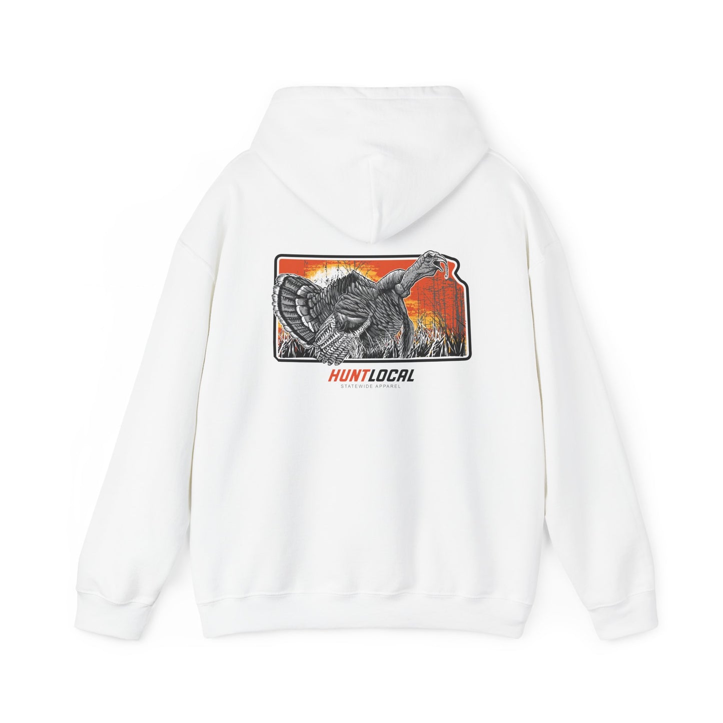 Kansas - Sunrise Turkey Hoodie (back)