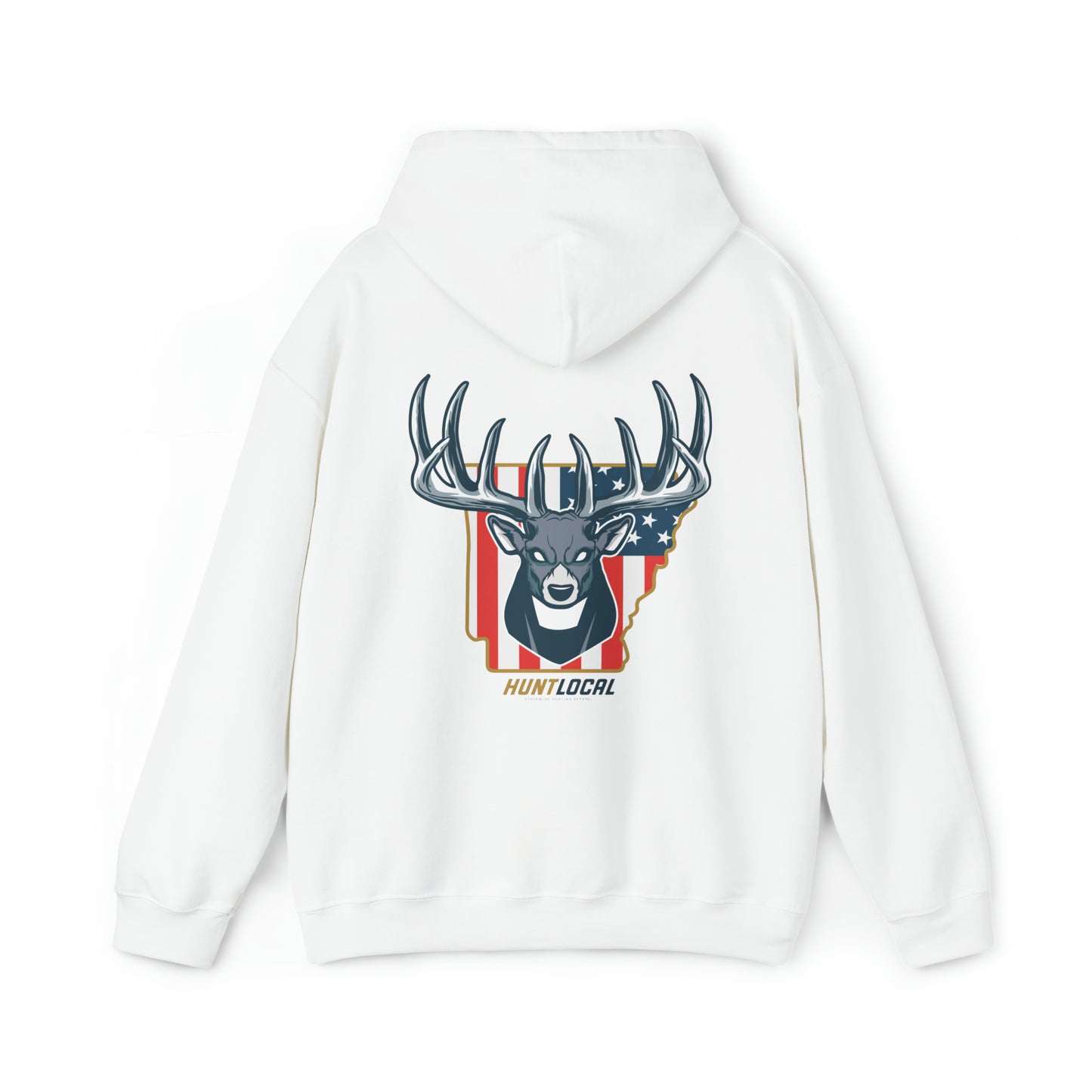 Arkansas - USA Buck Hoodie (back)