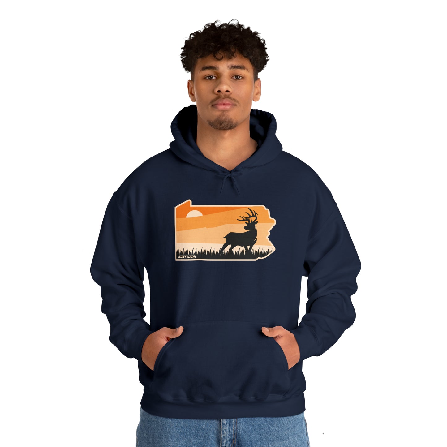 Pennsylvania - Sunset Buck Hoodie