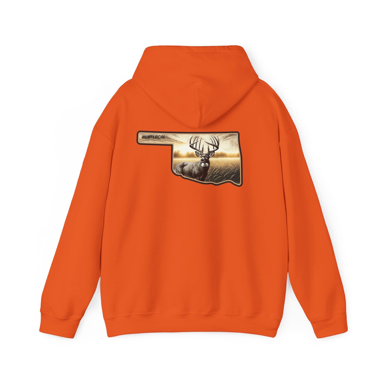 Oklahoma - Whitetail Buck Hoodie (back)