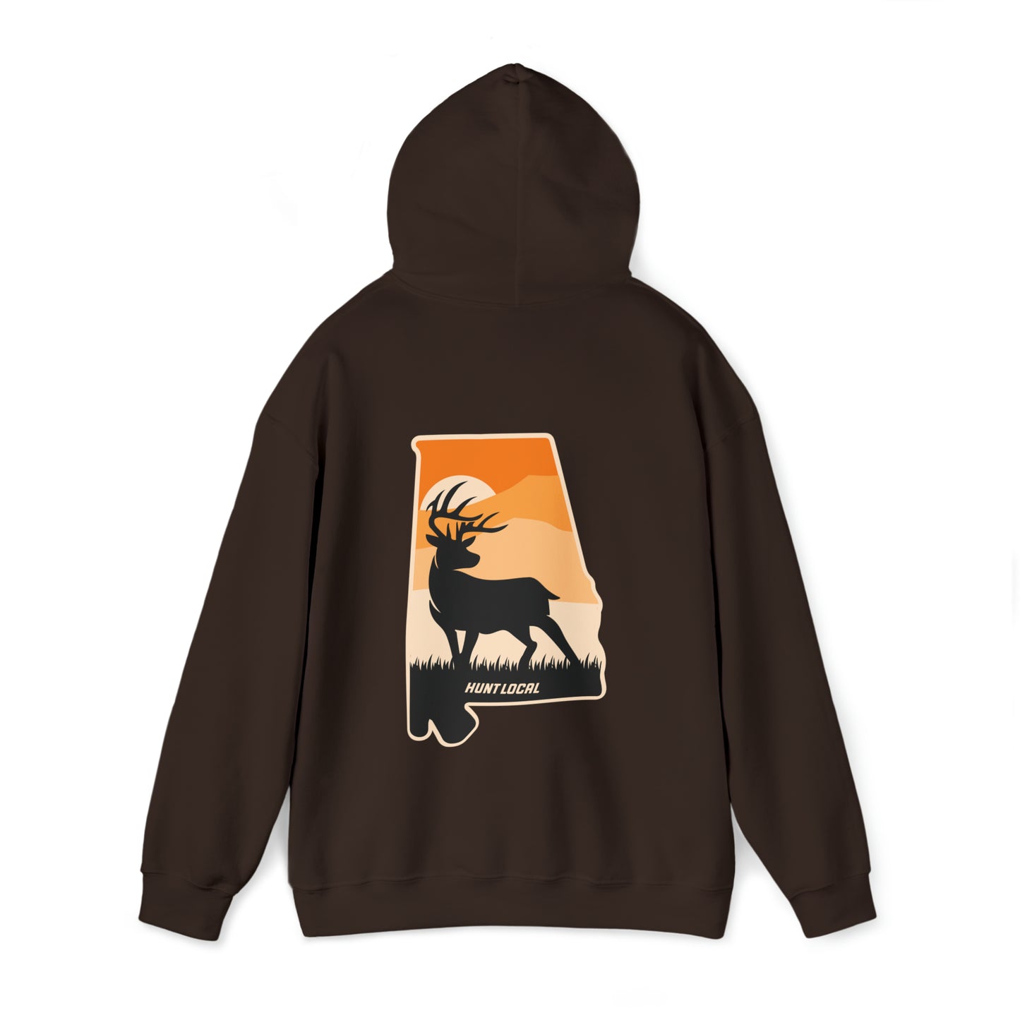 Alabama - Sunset Buck Hoodie (back)
