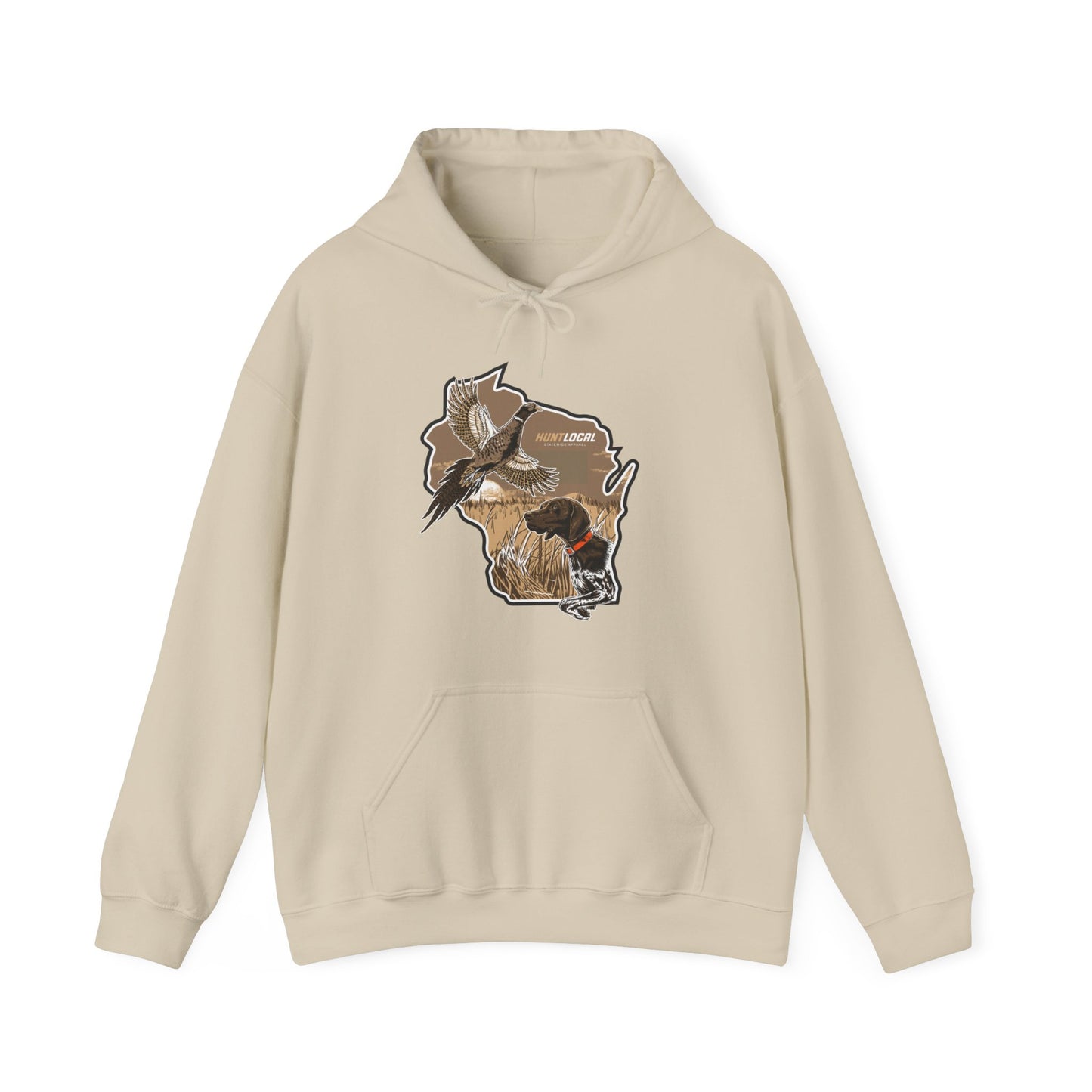 Wisconsin - Upland Bird Dog Hoodie