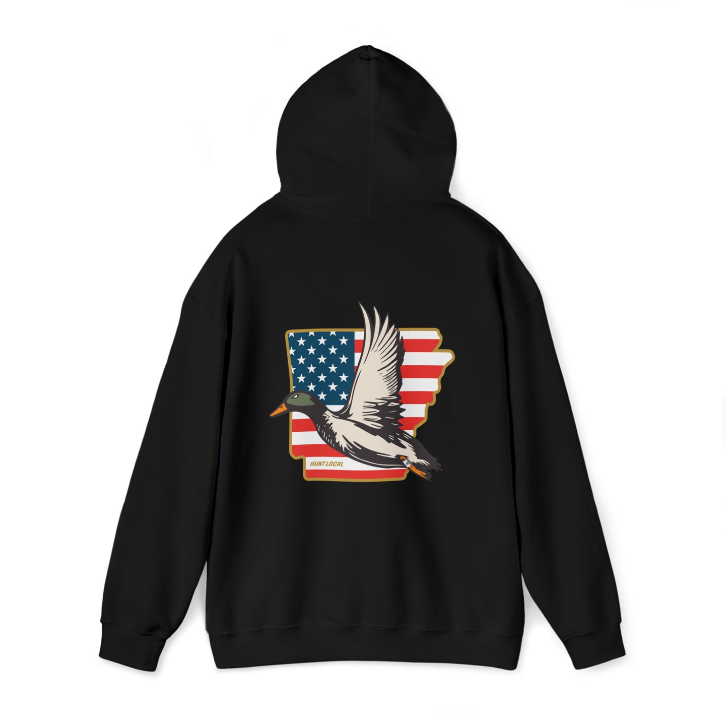 Arkansas - USA Waterfowl Hoodie (back)