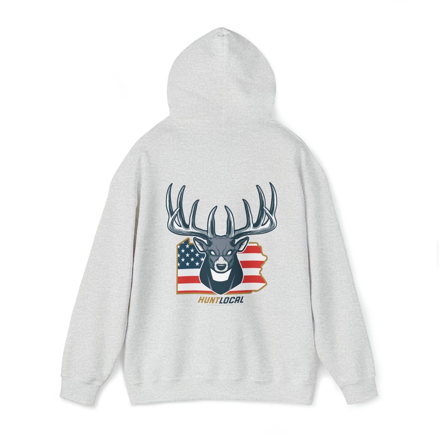 Pennsylvania - USA Buck Hoodie (back)