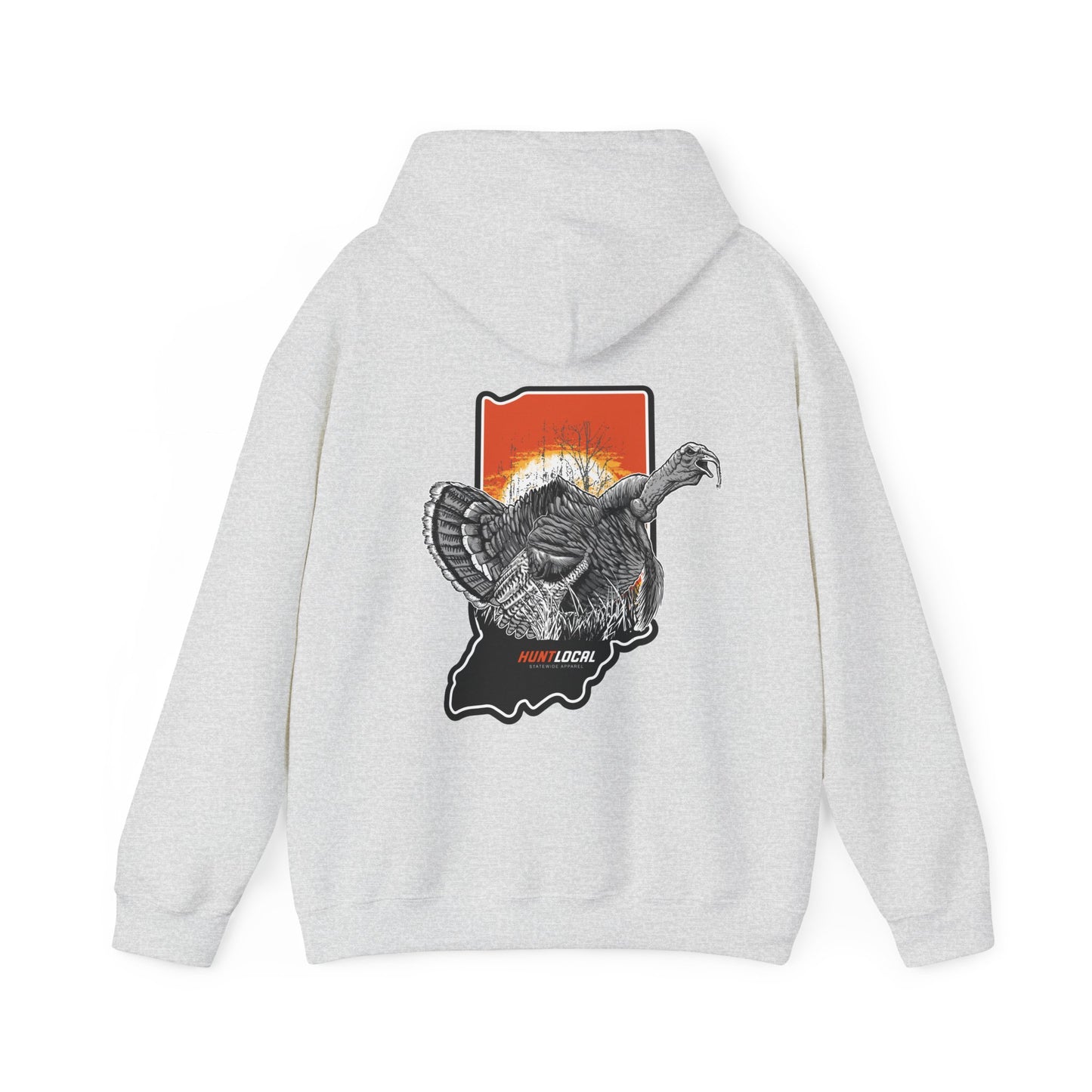 Indiana - Sunrise Turkey Hoodie (back)