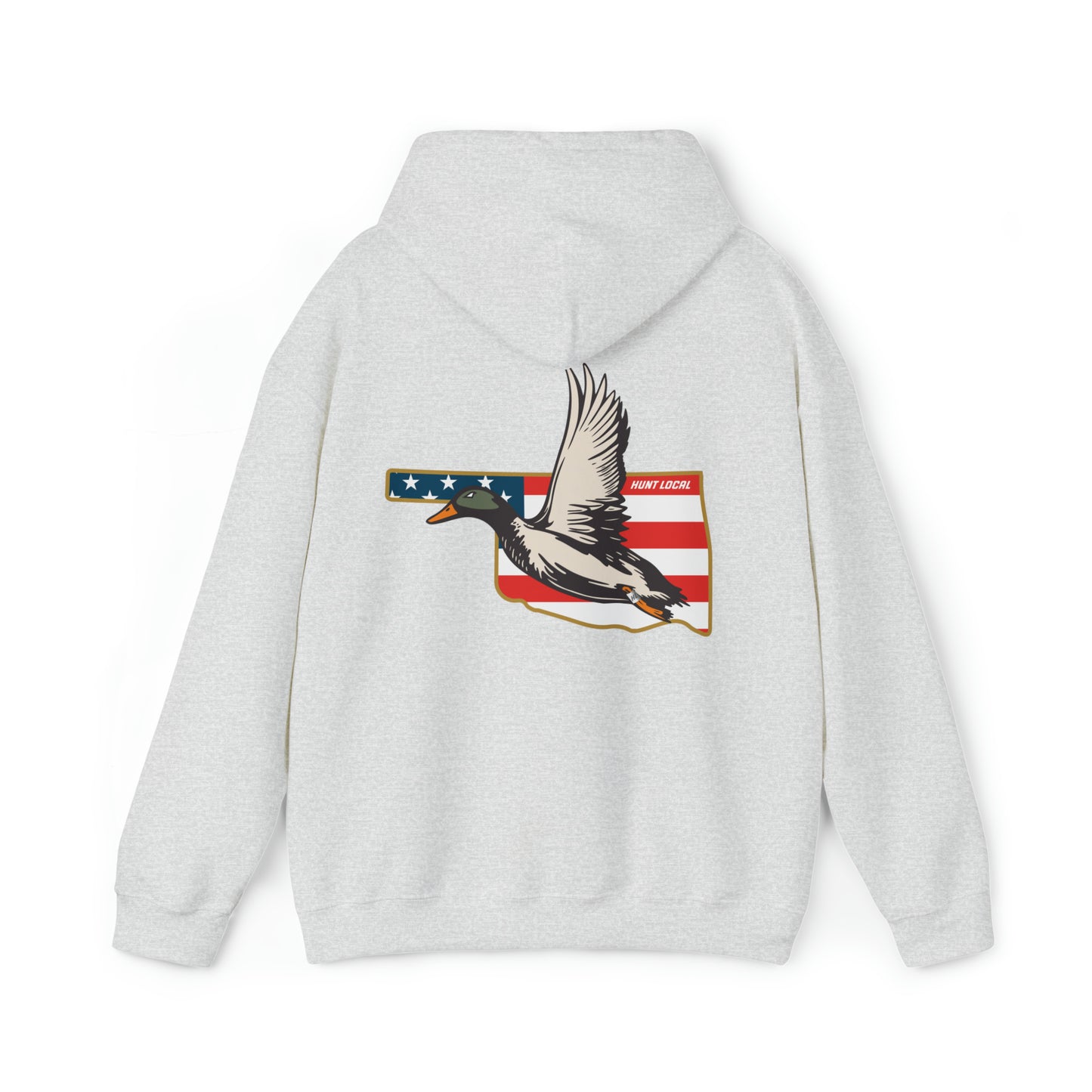 Oklahoma - USA Waterfowl Hoodie (back)