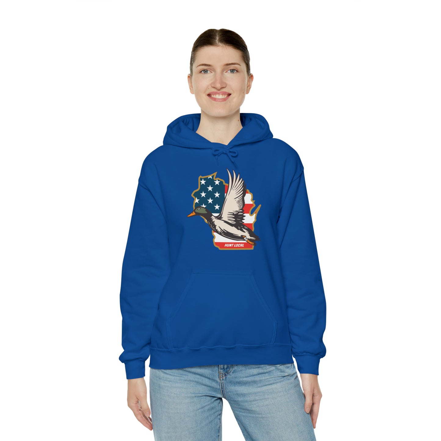 Wisconsin - USA Waterfowl Hoodie